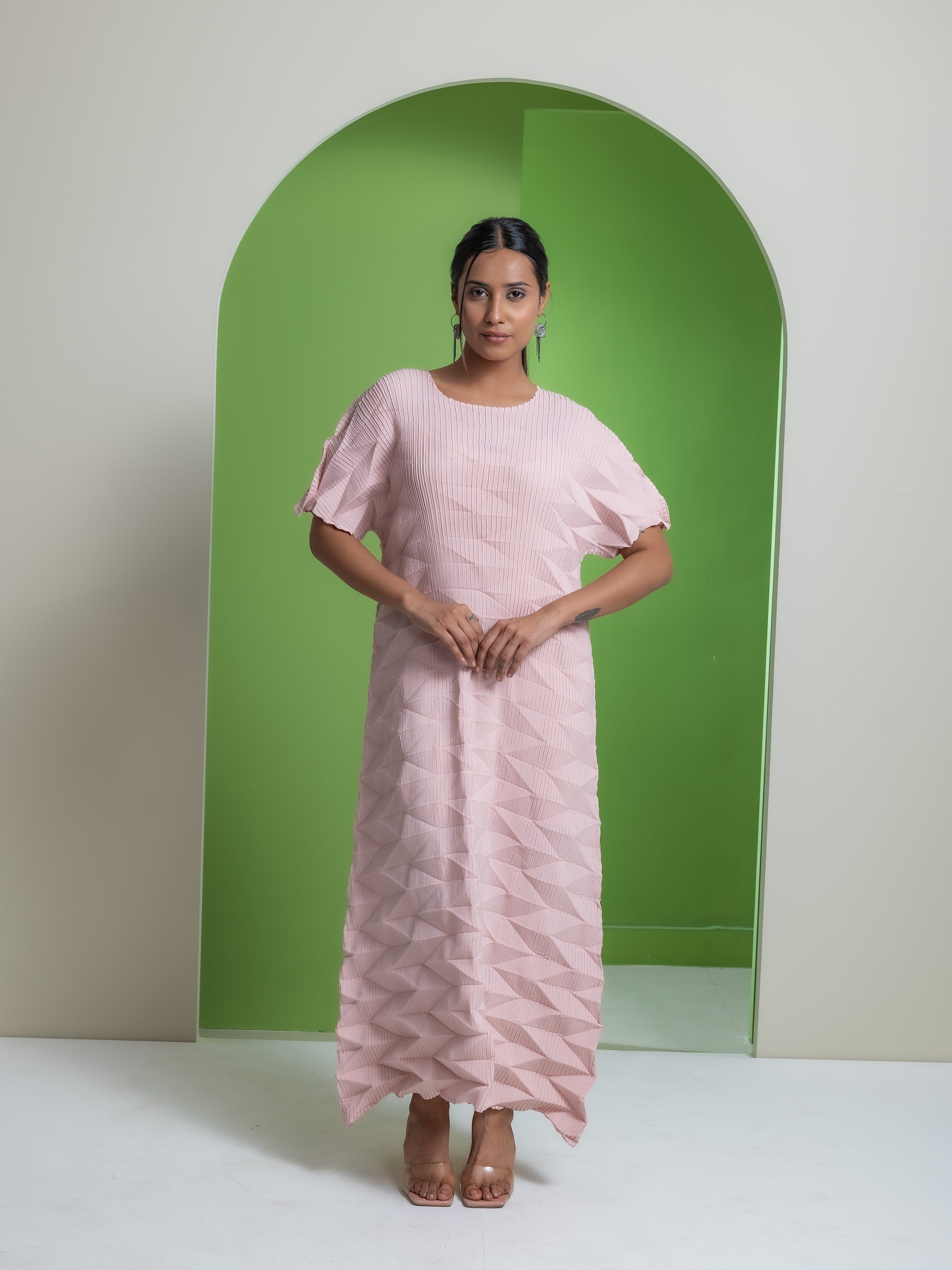 Lumina Pleated Dress