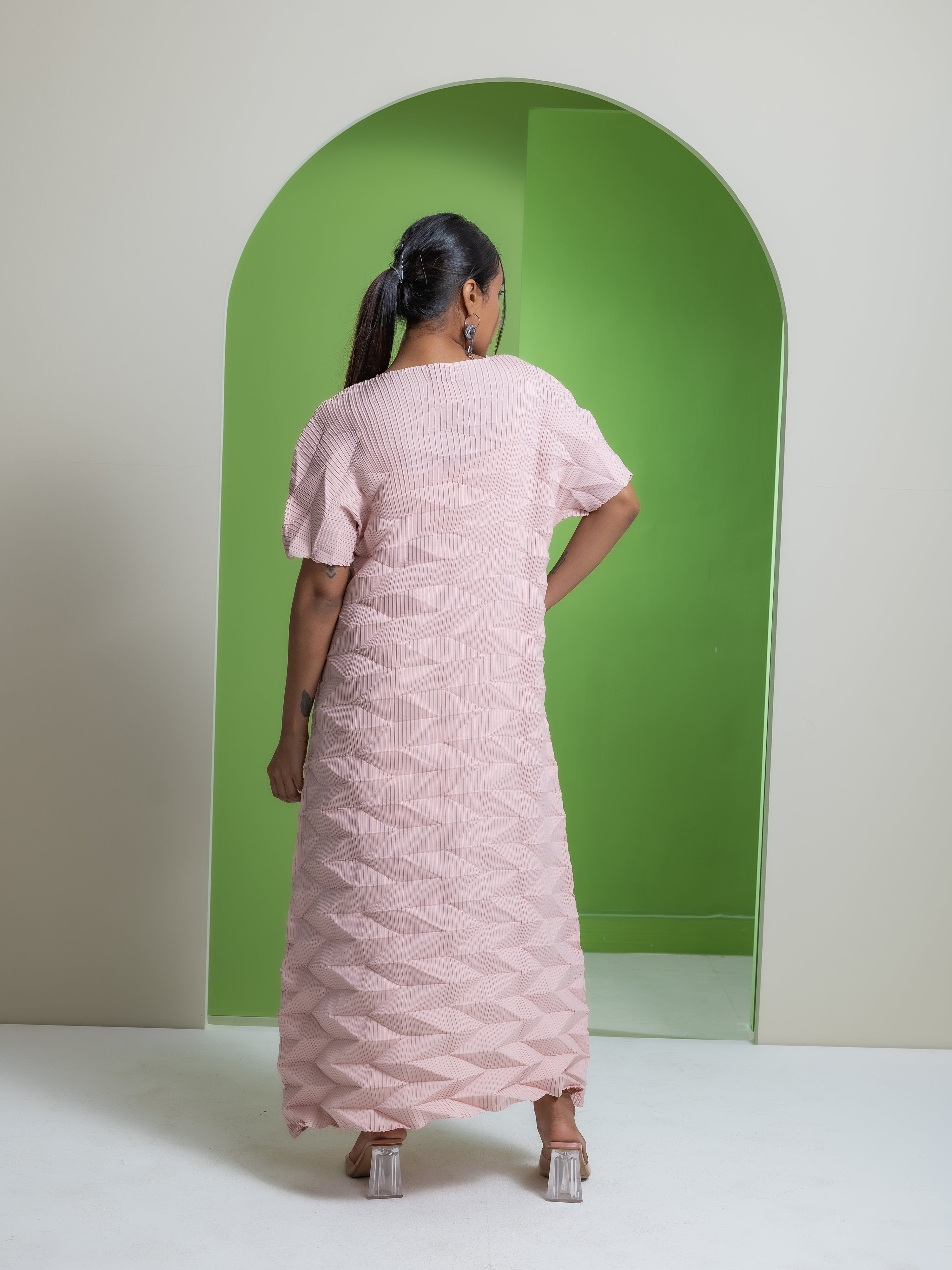 Lumina Pleated Dress