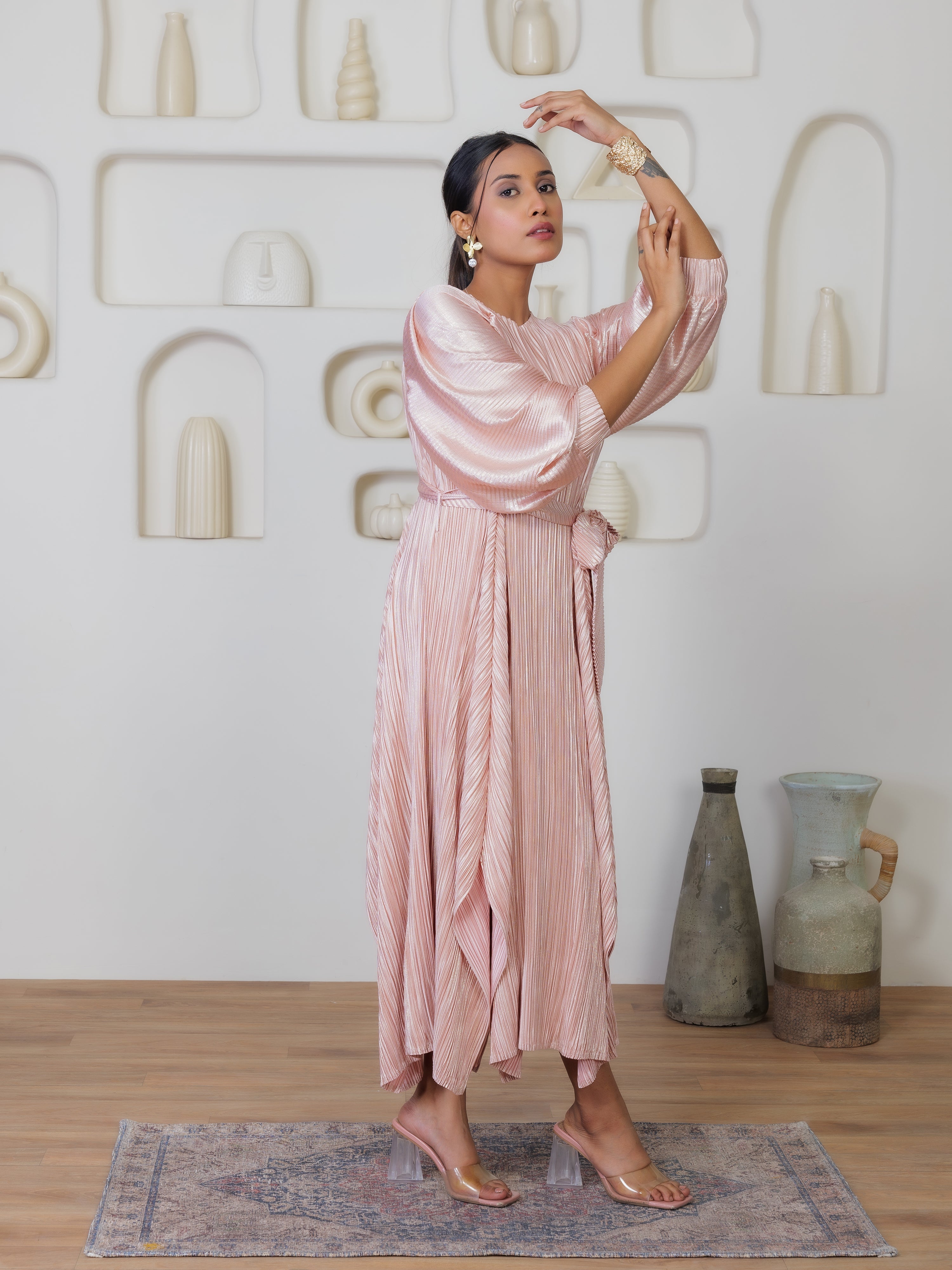 Euphoria Metallic Dress