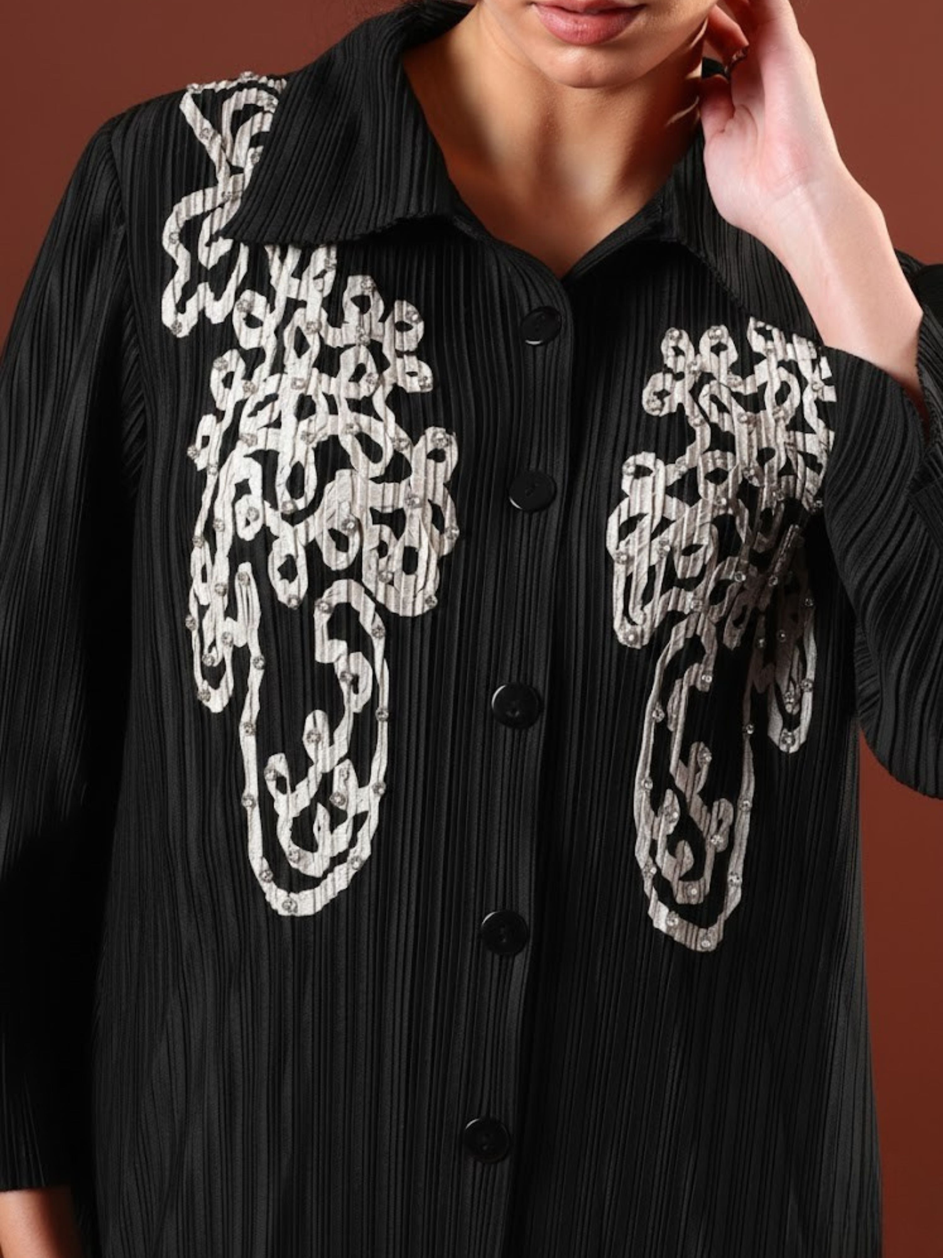 Cressia Embellished Co ord Set