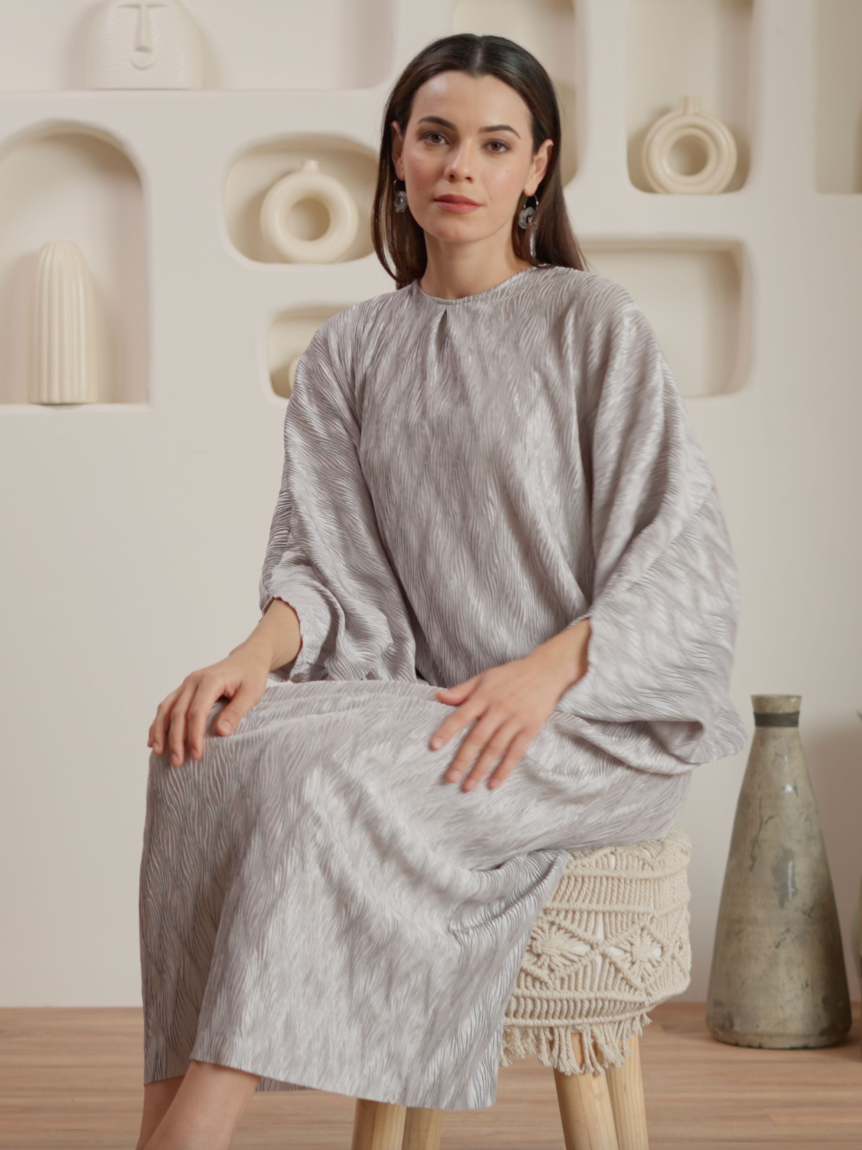 Aurora Metallic Dress