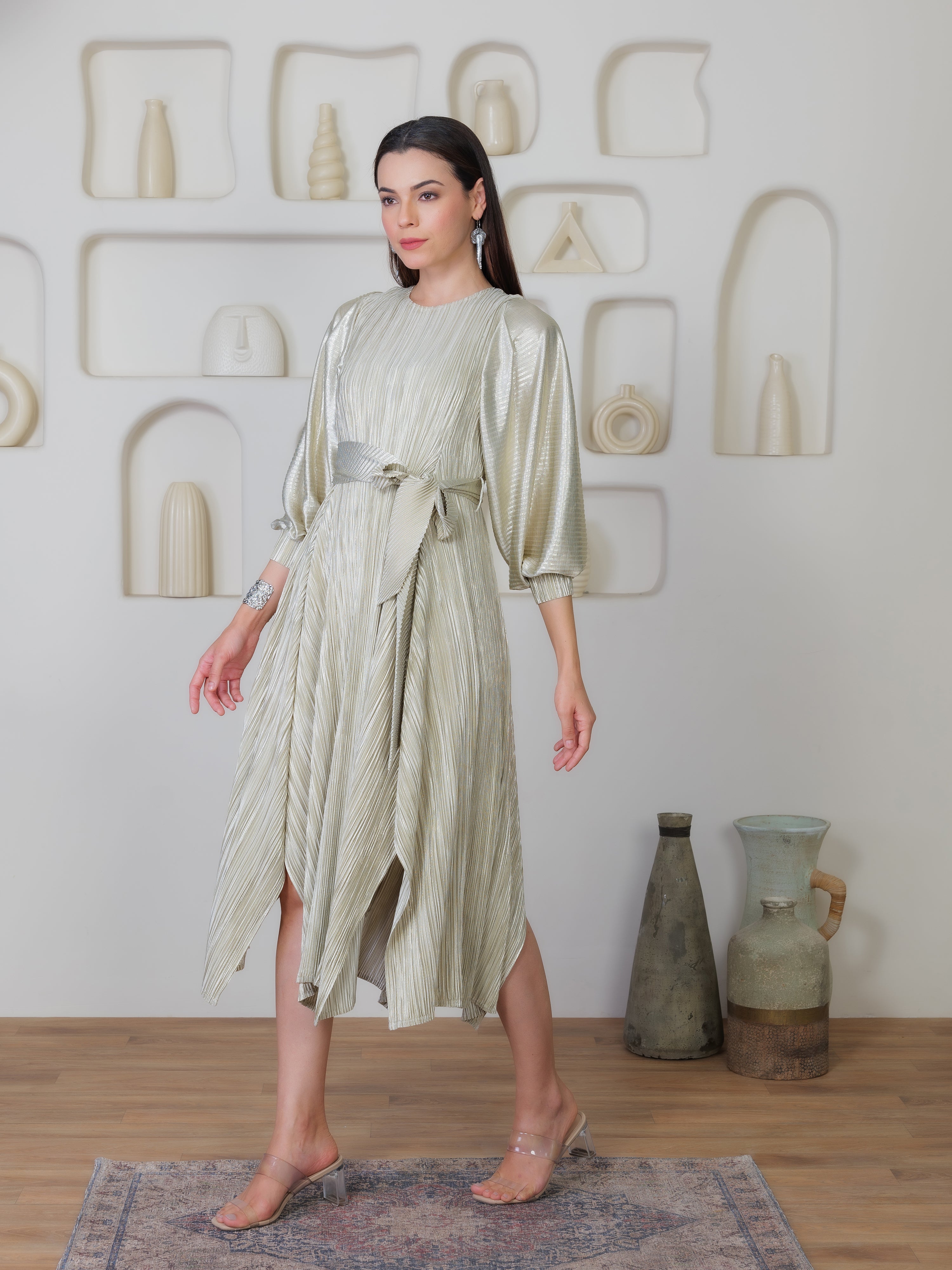 Euphoria Metallic Dress