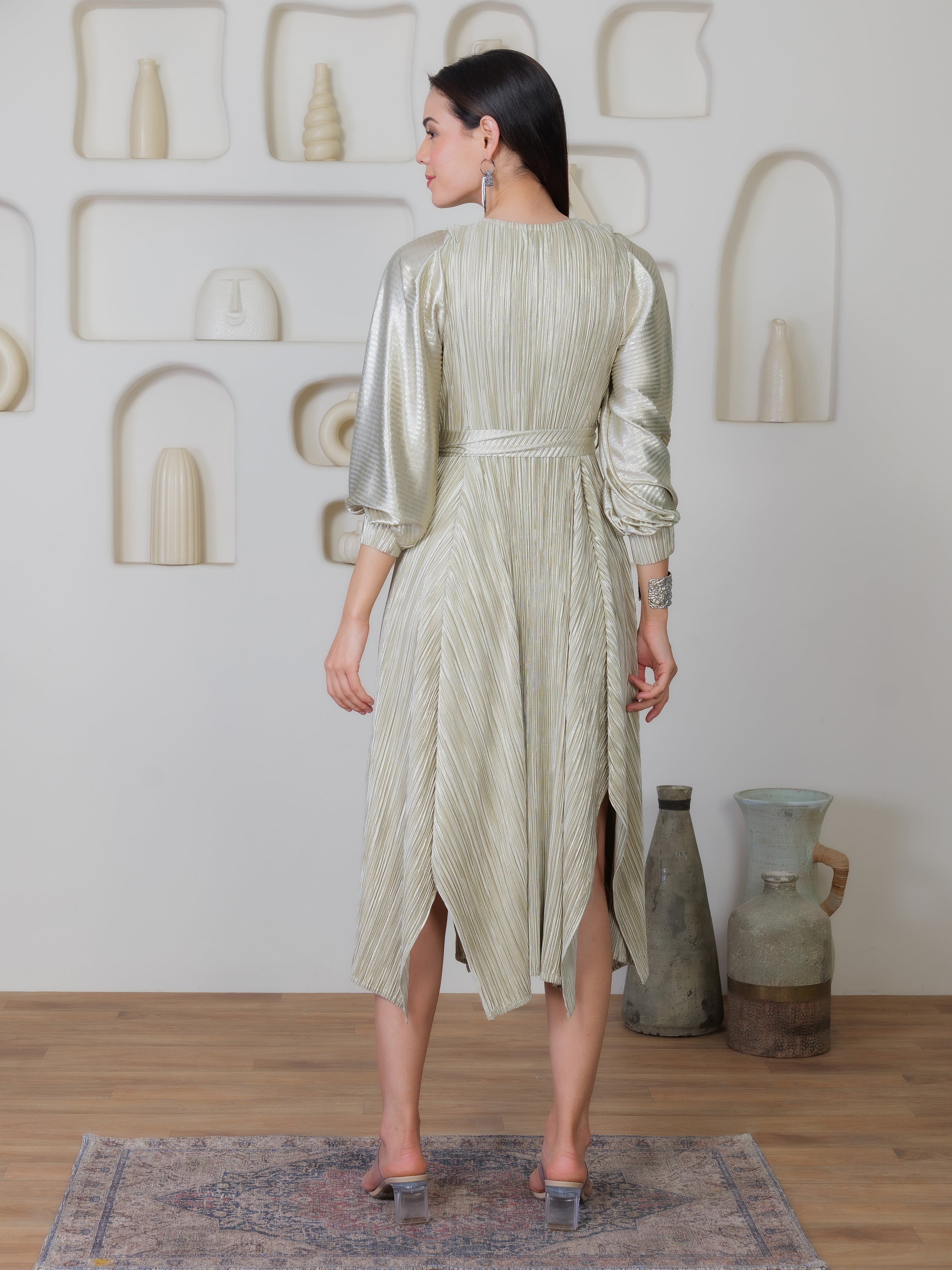 Euphoria Metallic Dress