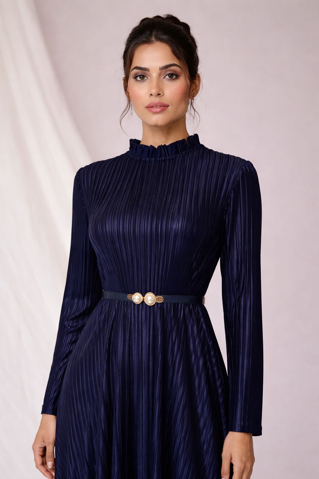 Novelle Pleated Dress