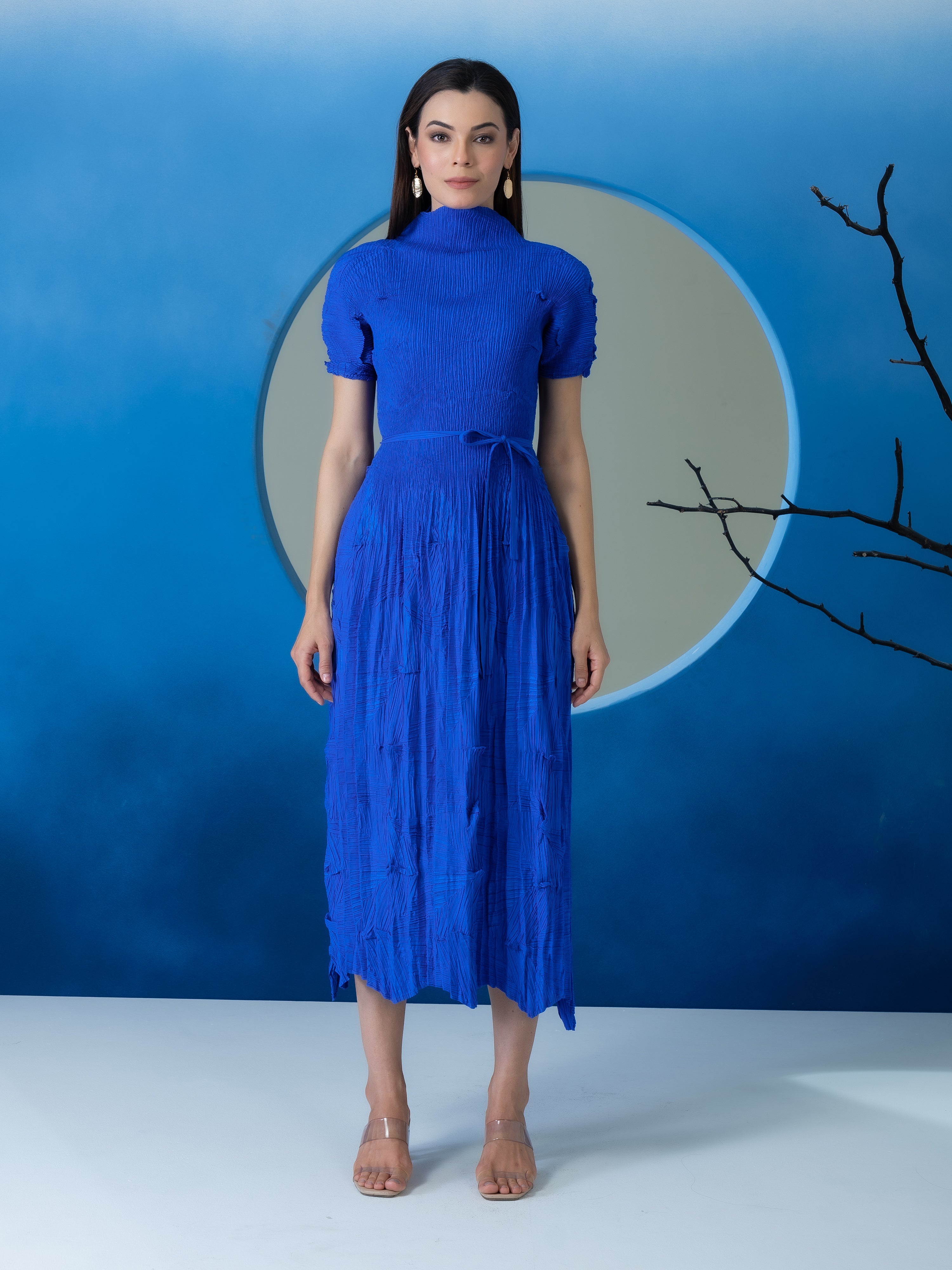 Ember Pleated Dress