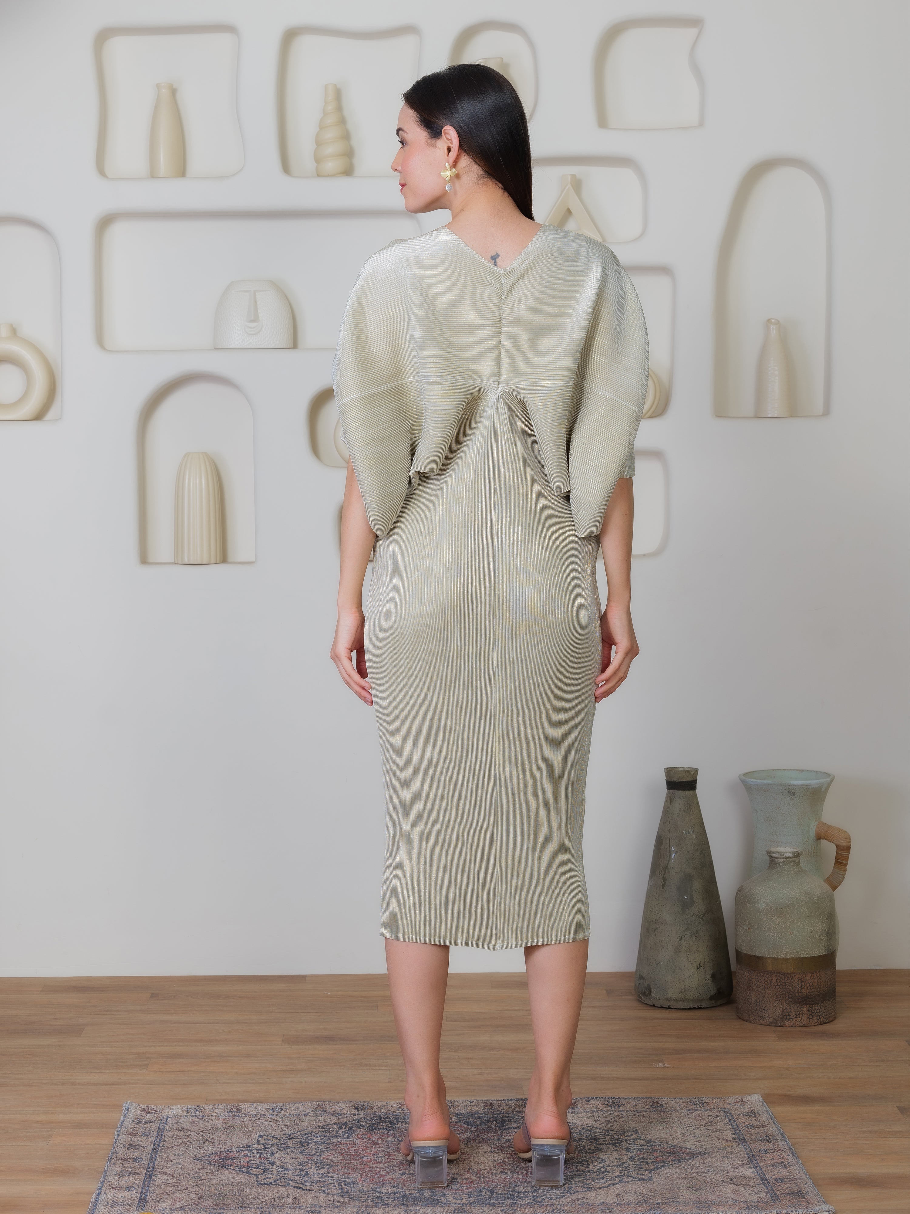 Radiance Metallic Dress