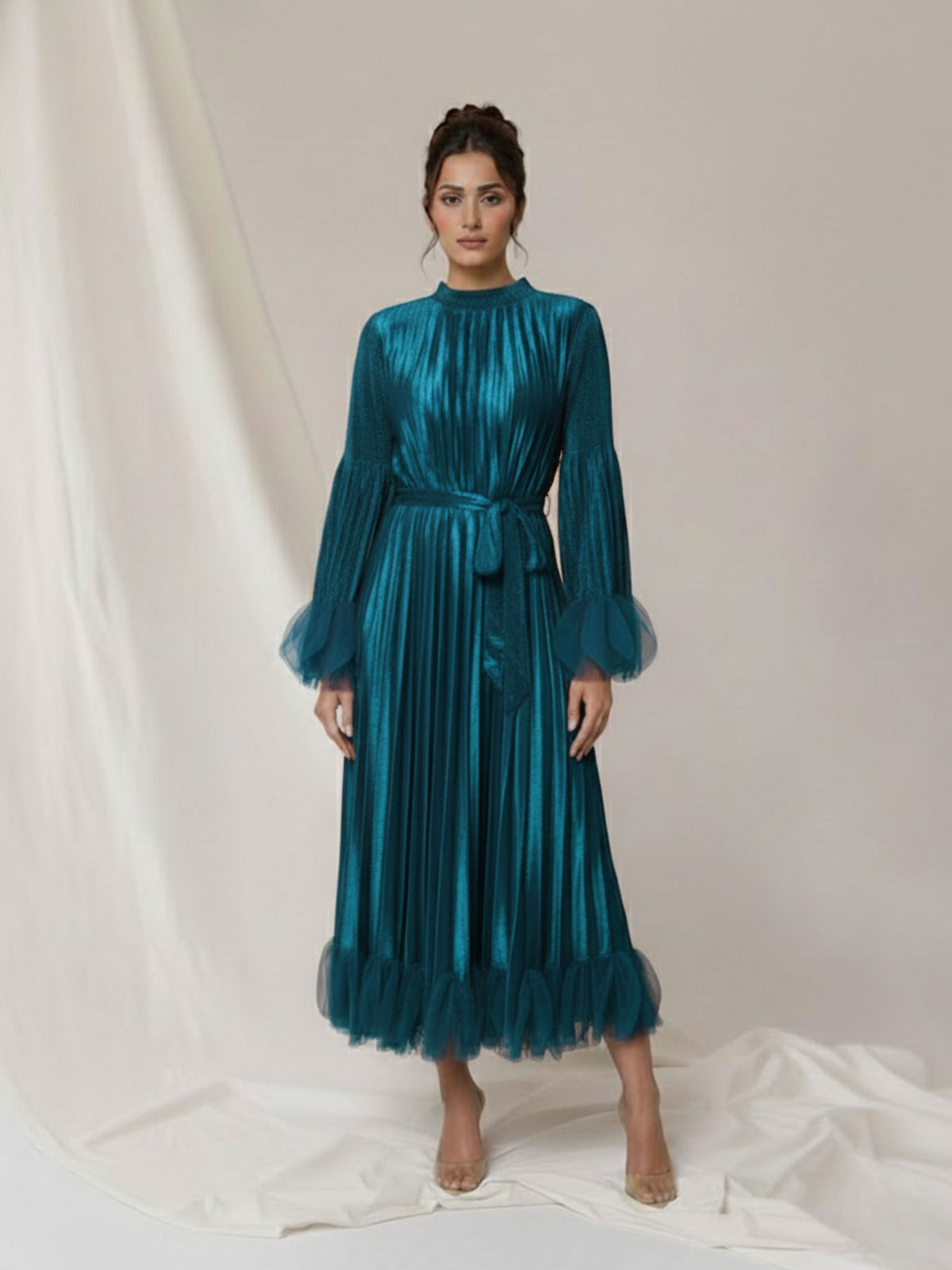 Rio Pleated Dress