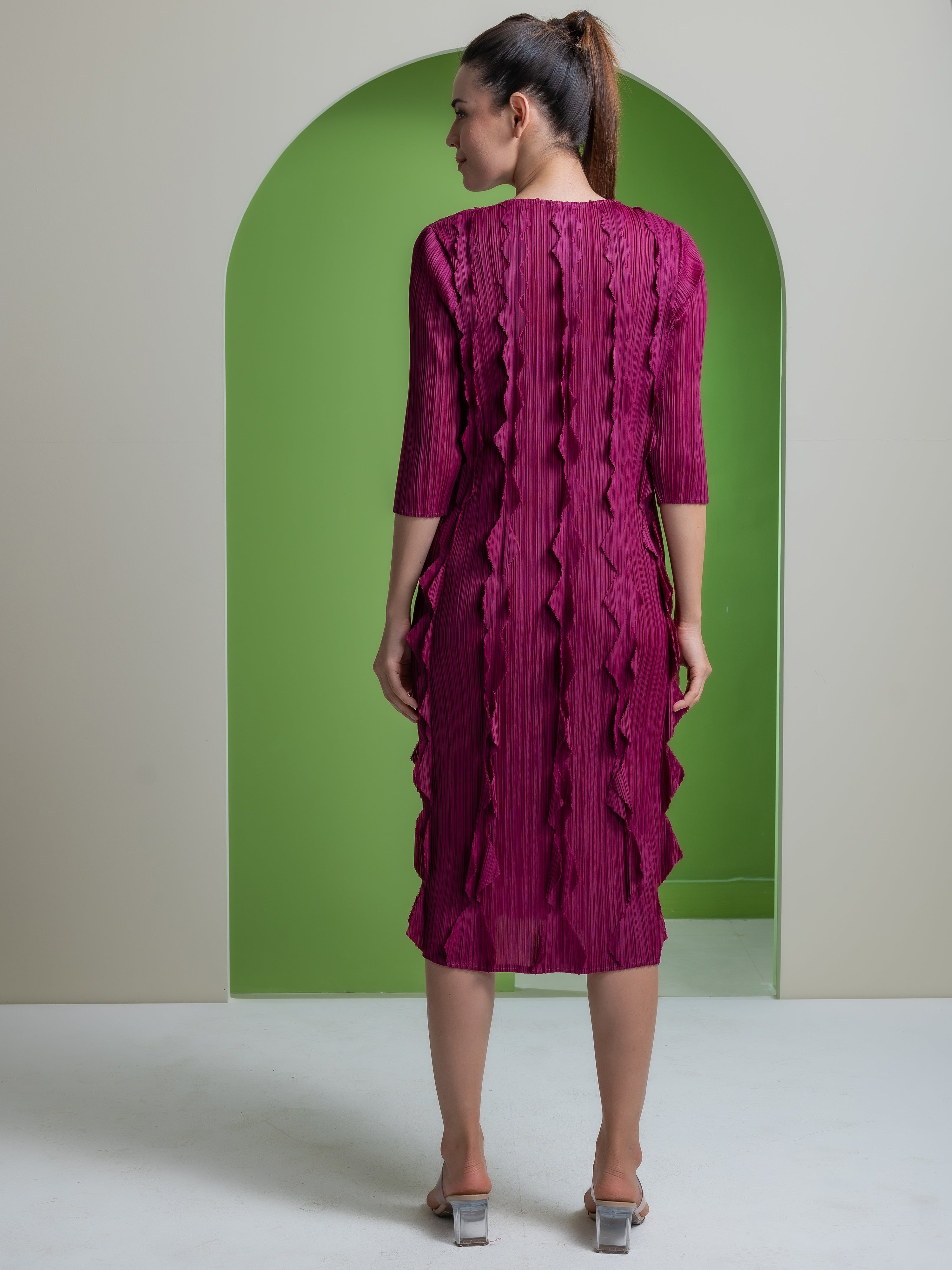 Willow Pleated Dress