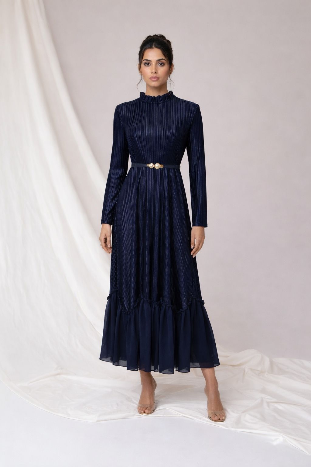 Novelle Pleated Dress