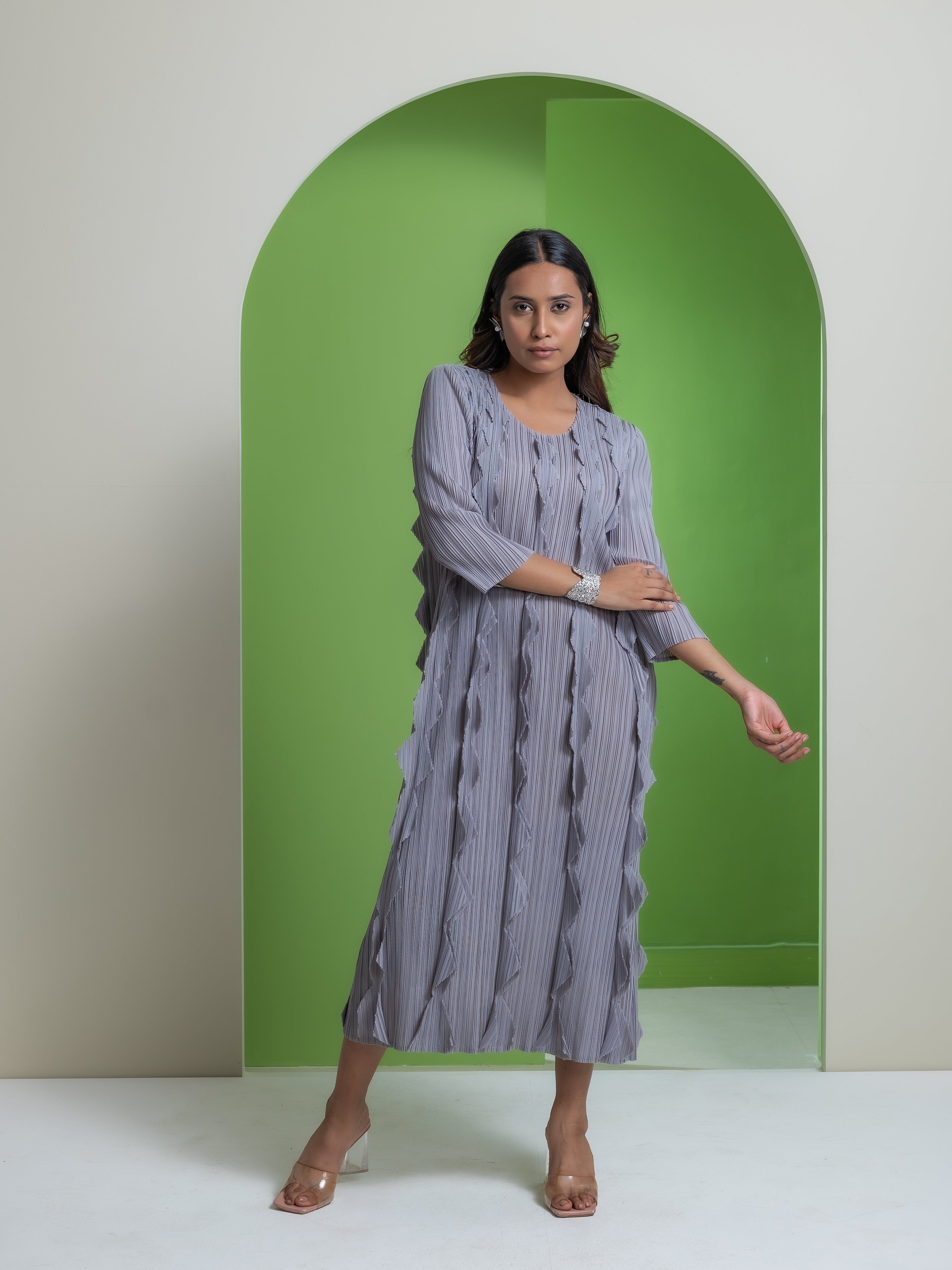 Willow Pleated Dress