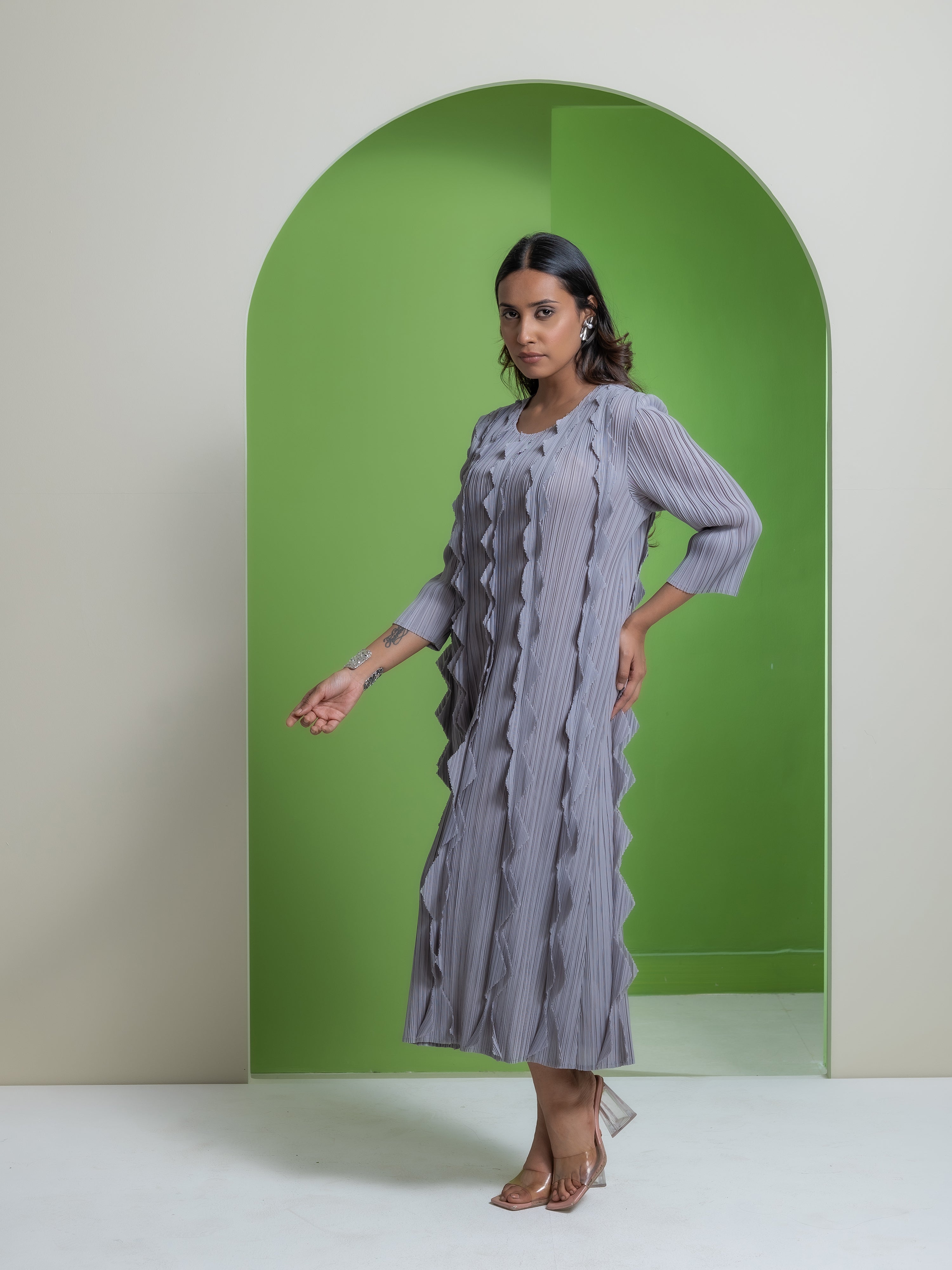 Willow Pleated Dress