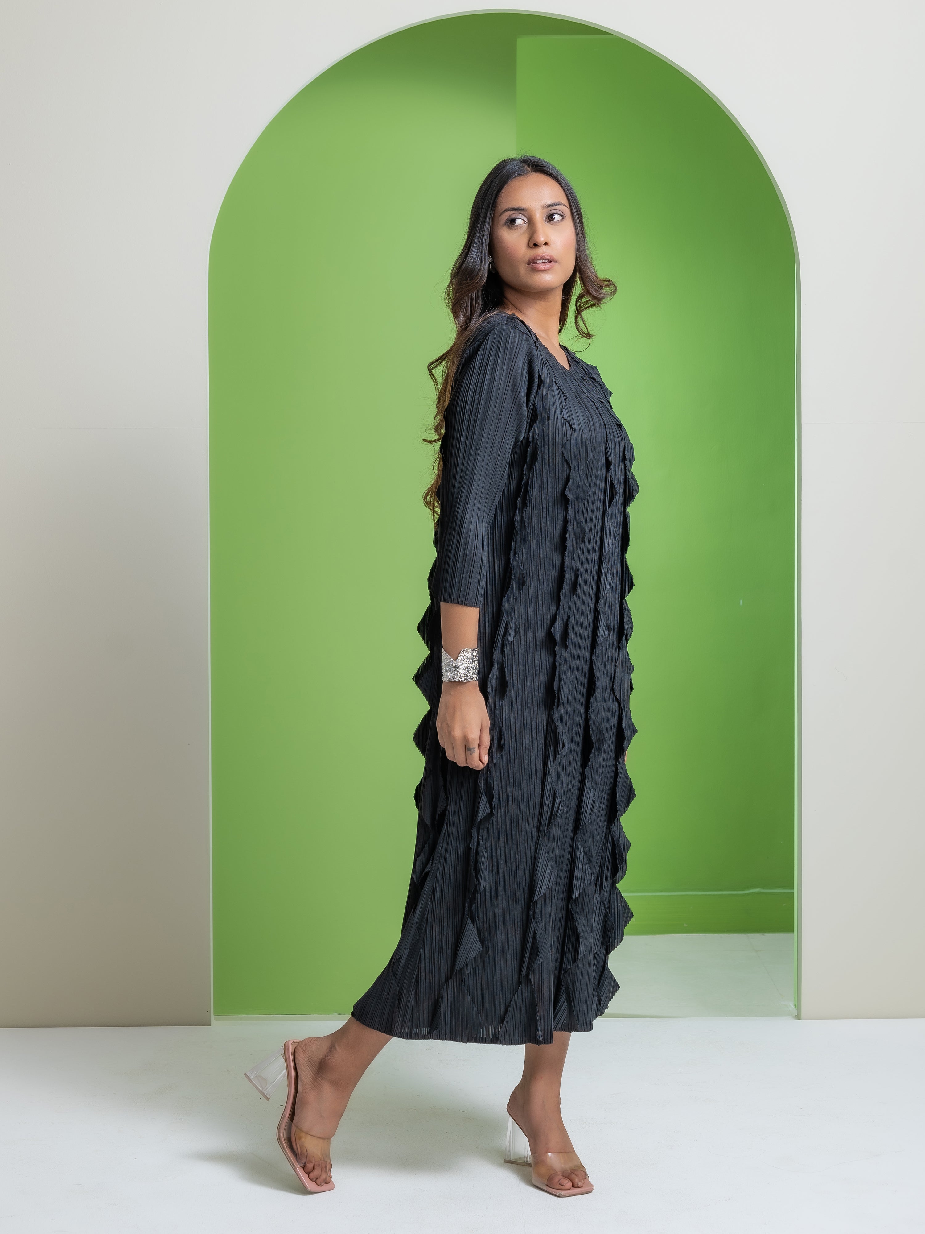 Willow Pleated Dress