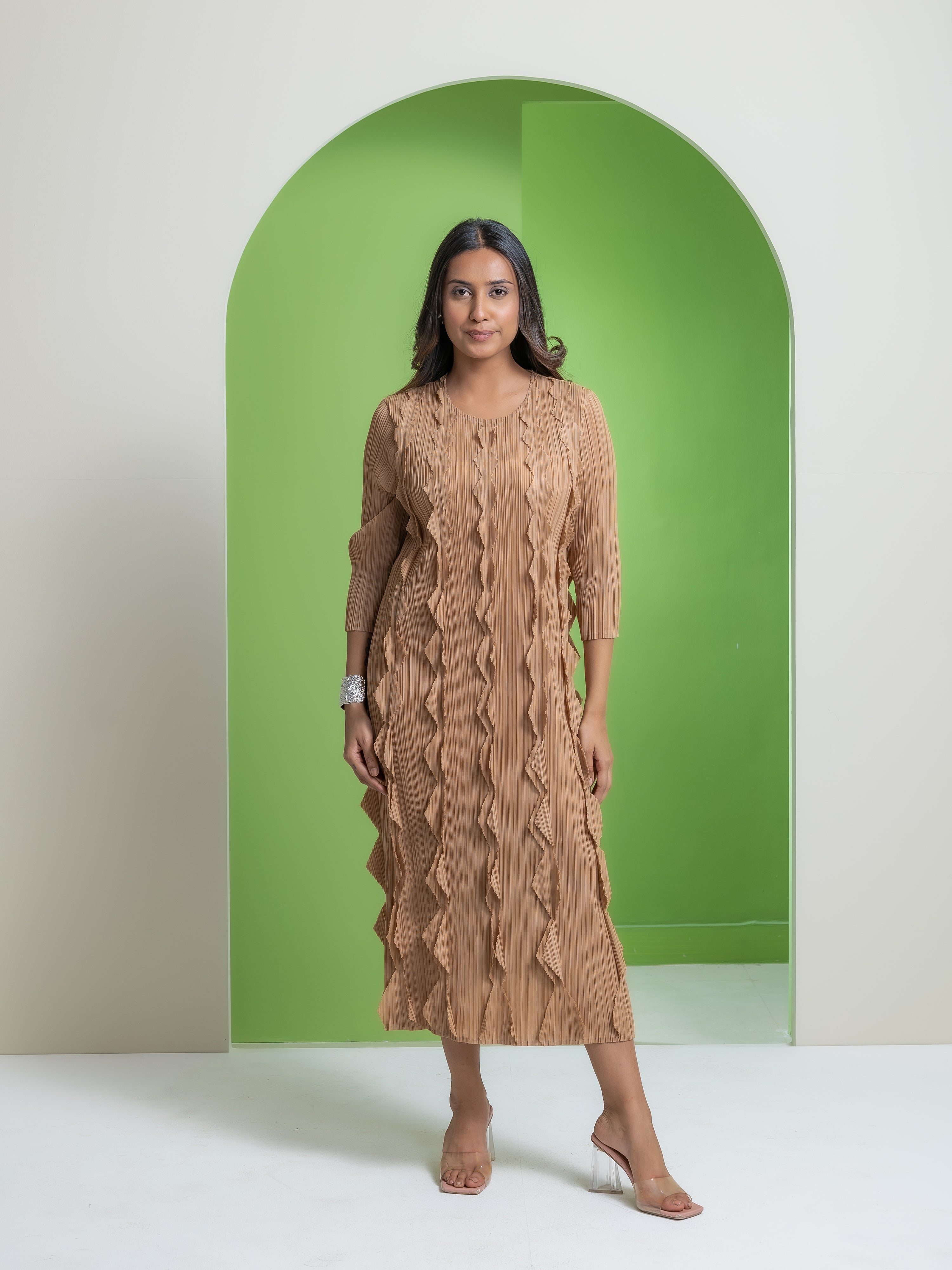 Willow Pleated Dress
