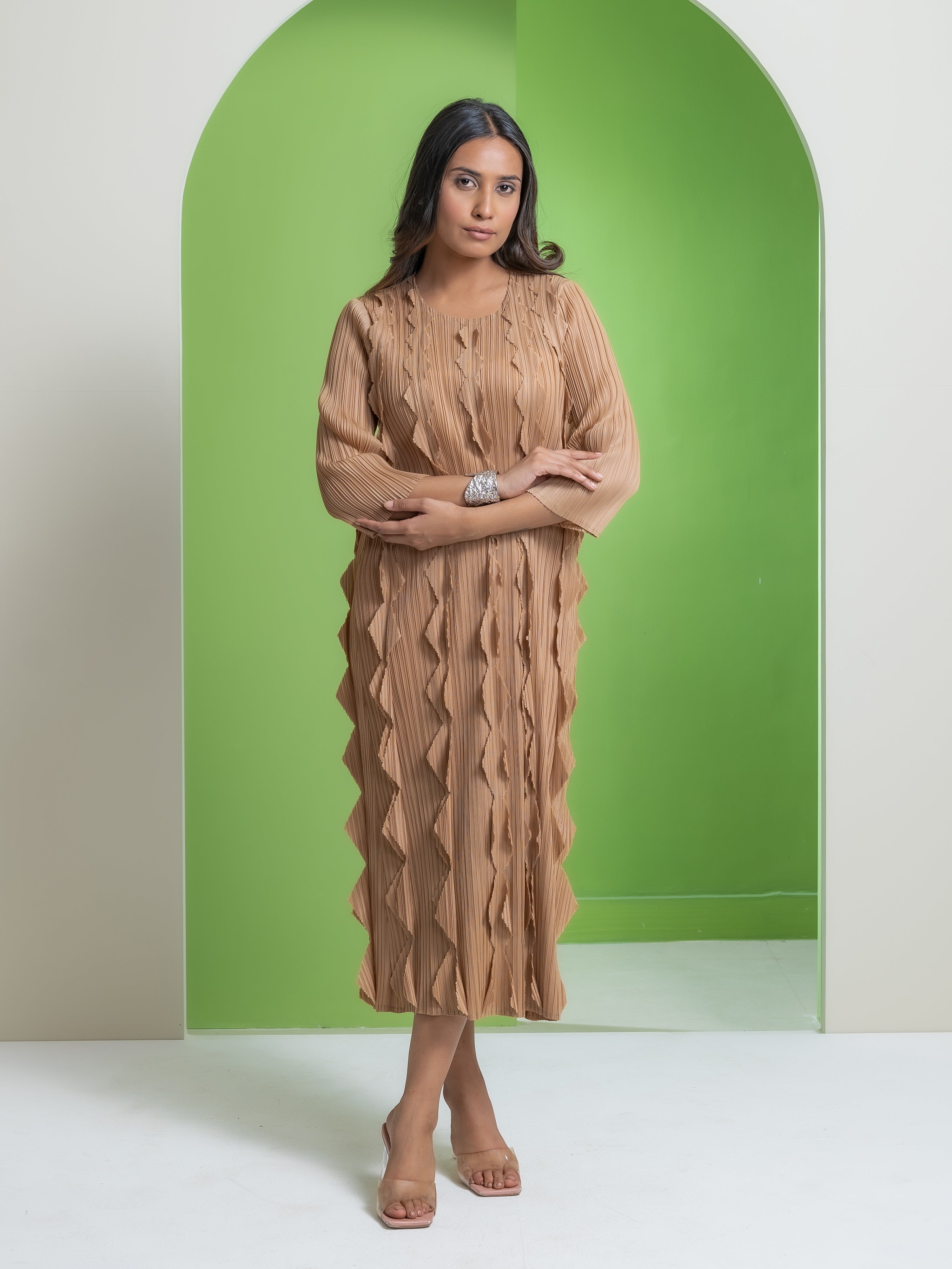 Willow Pleated Dress