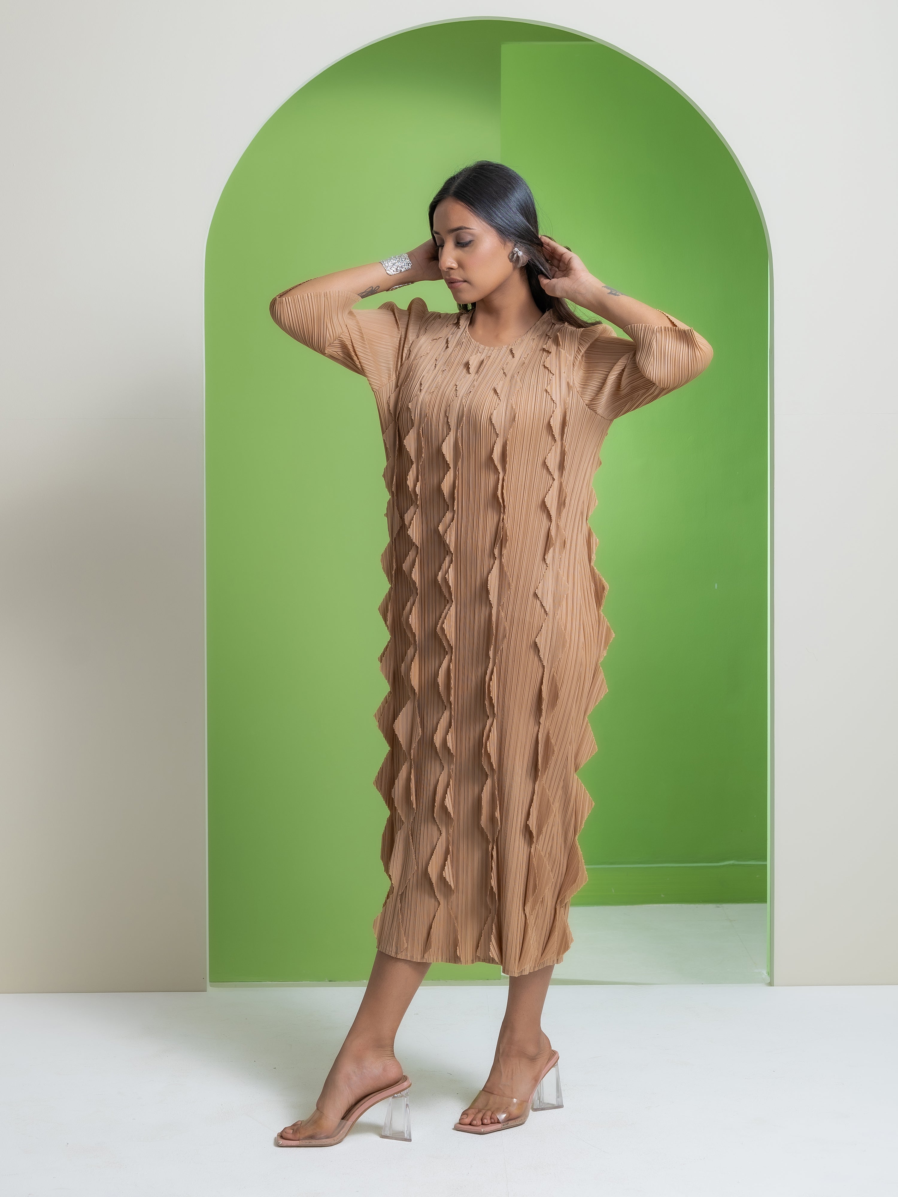 Willow Pleated Dress