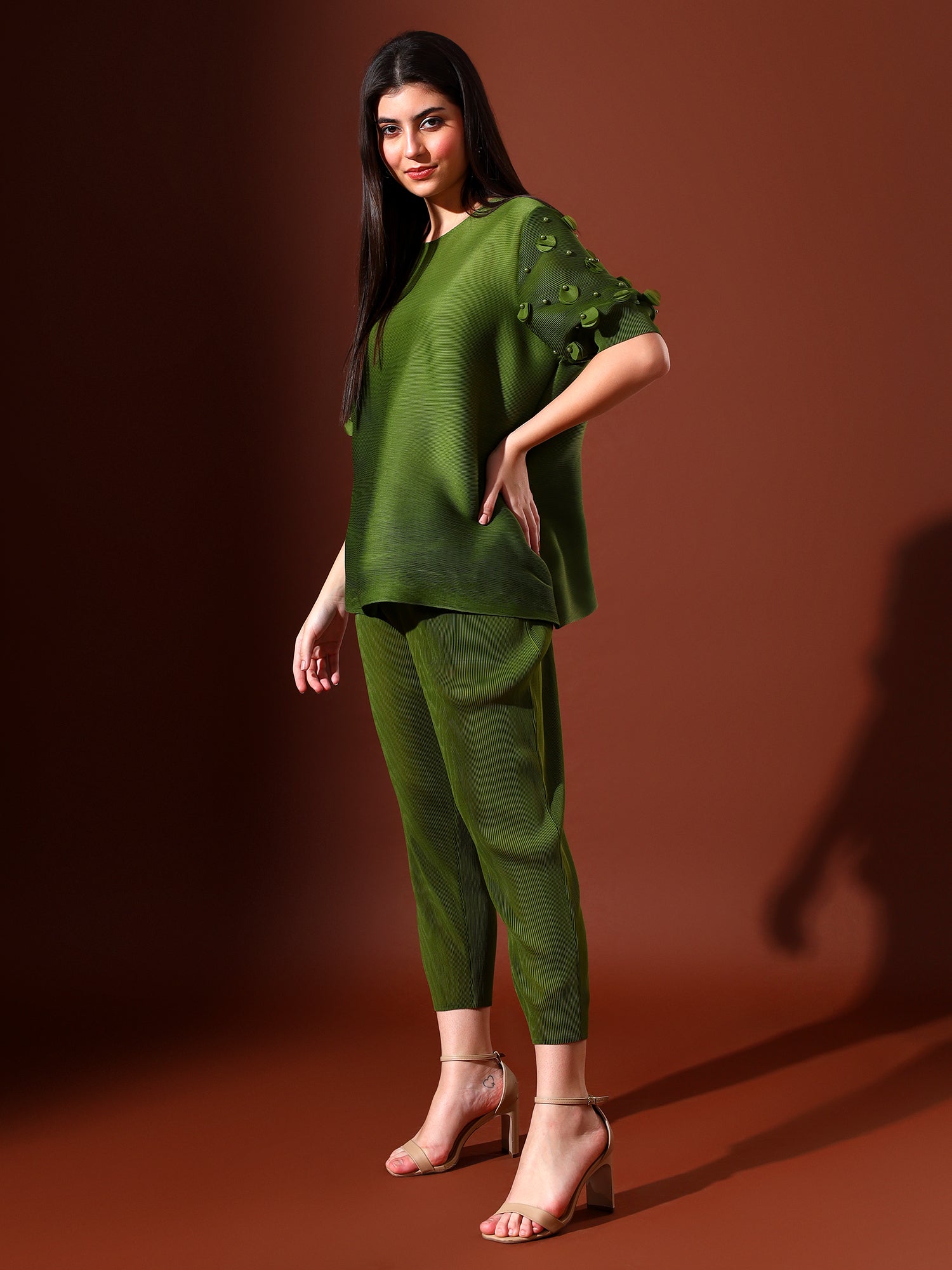 Zen Pleated Co-rd Set