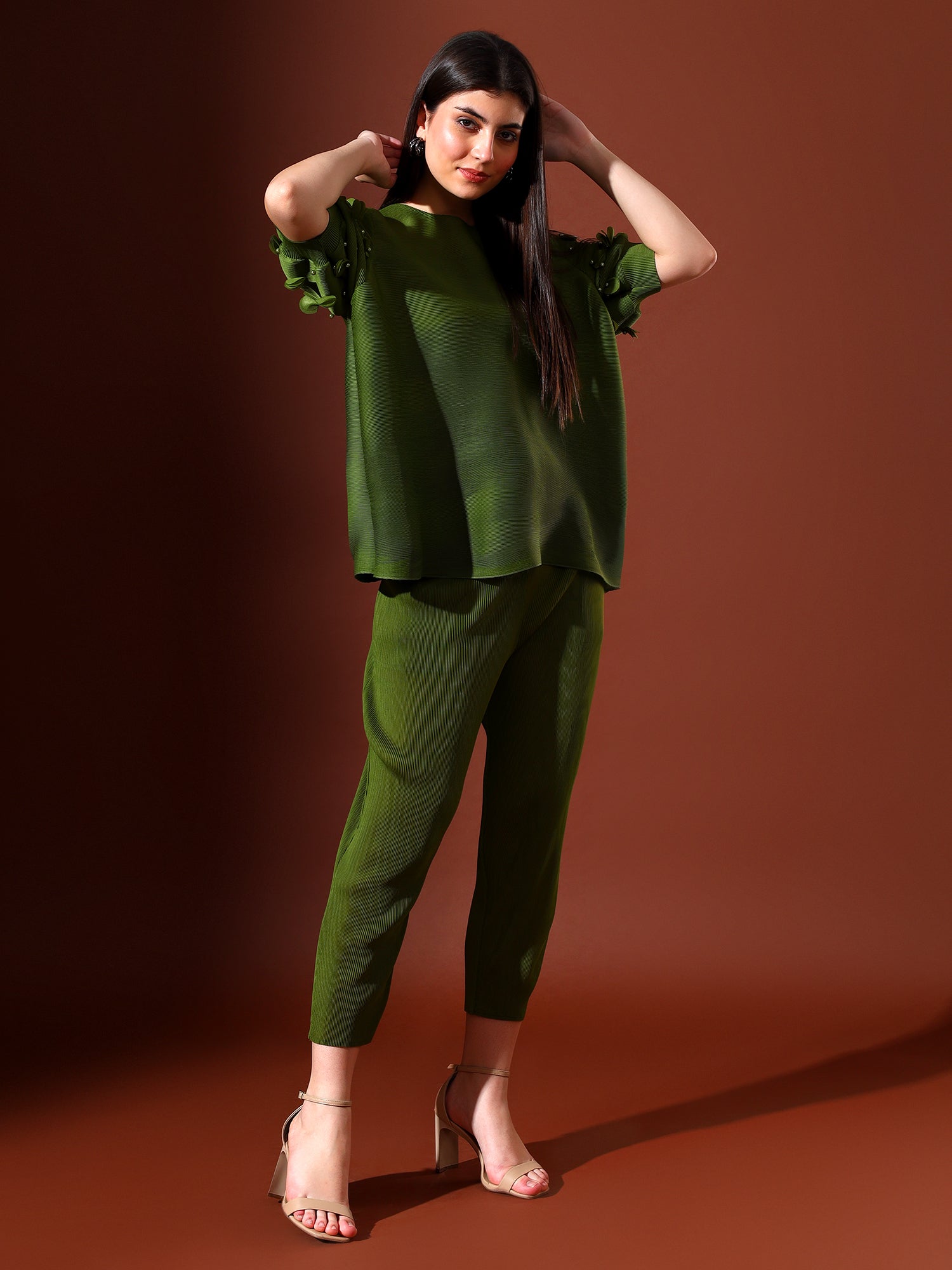 Zen Pleated Co-rd Set