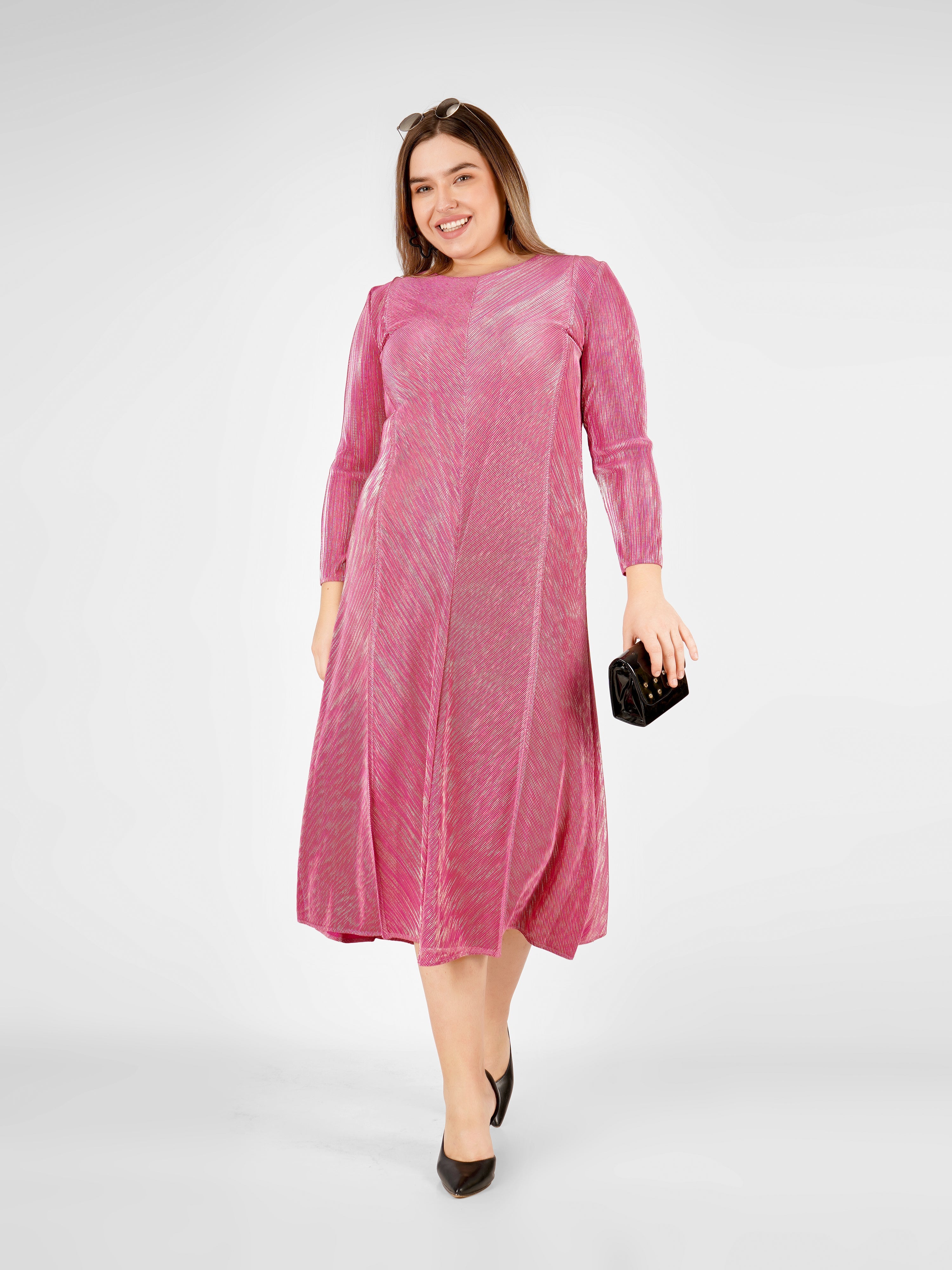 Harper Metallic Dress