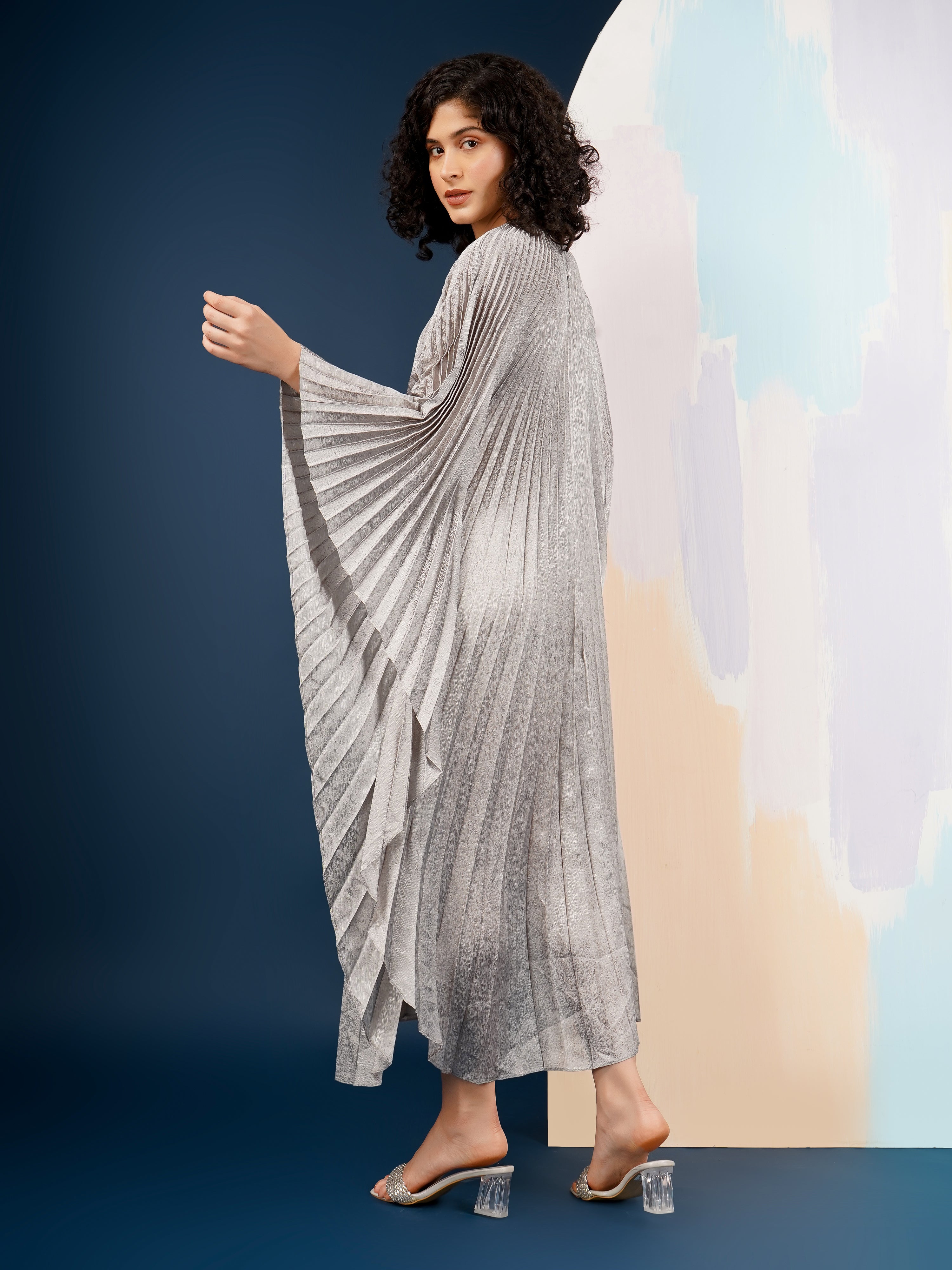 Ellana Metallic Dress