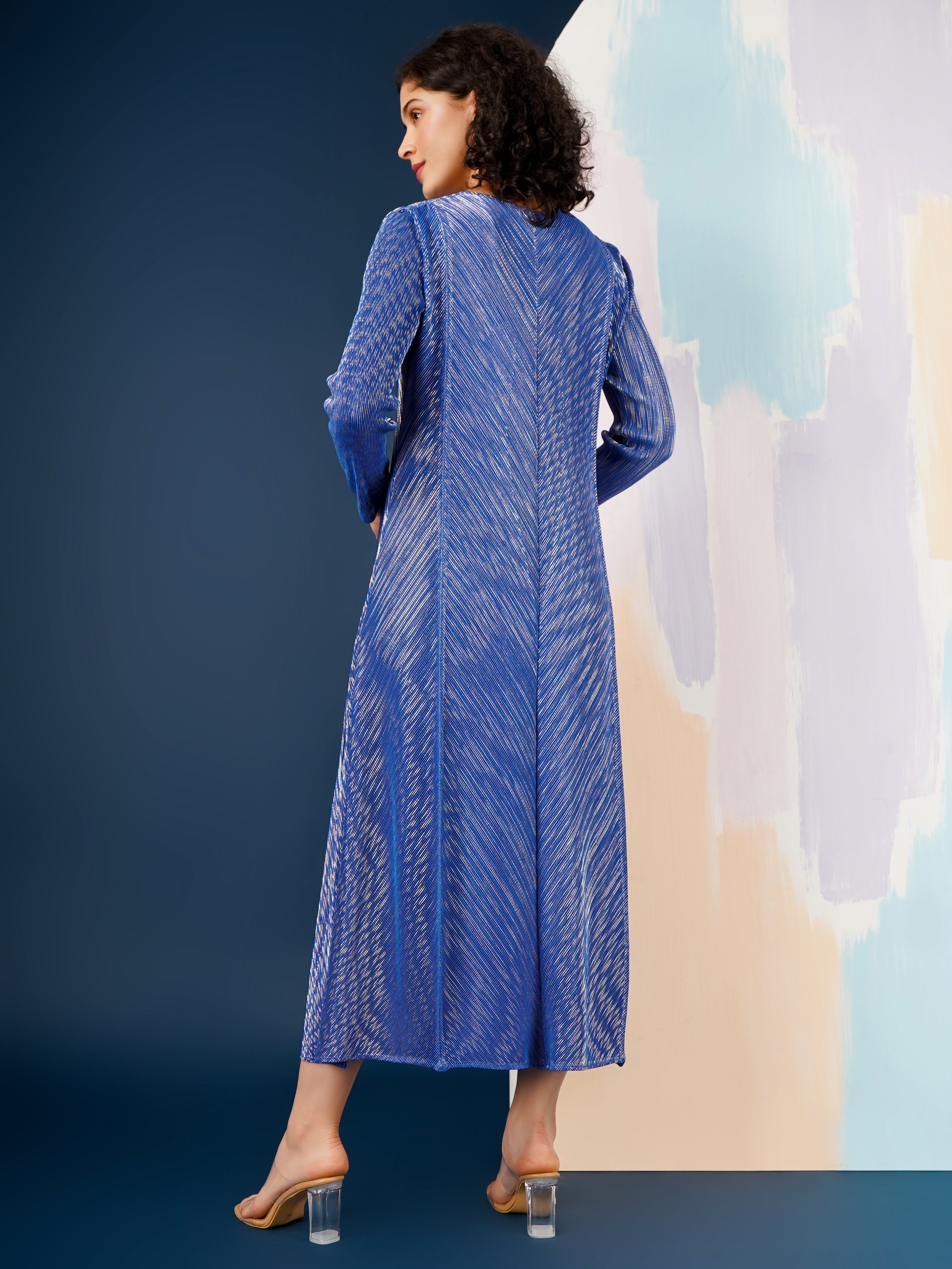 Harper Metallic Dress