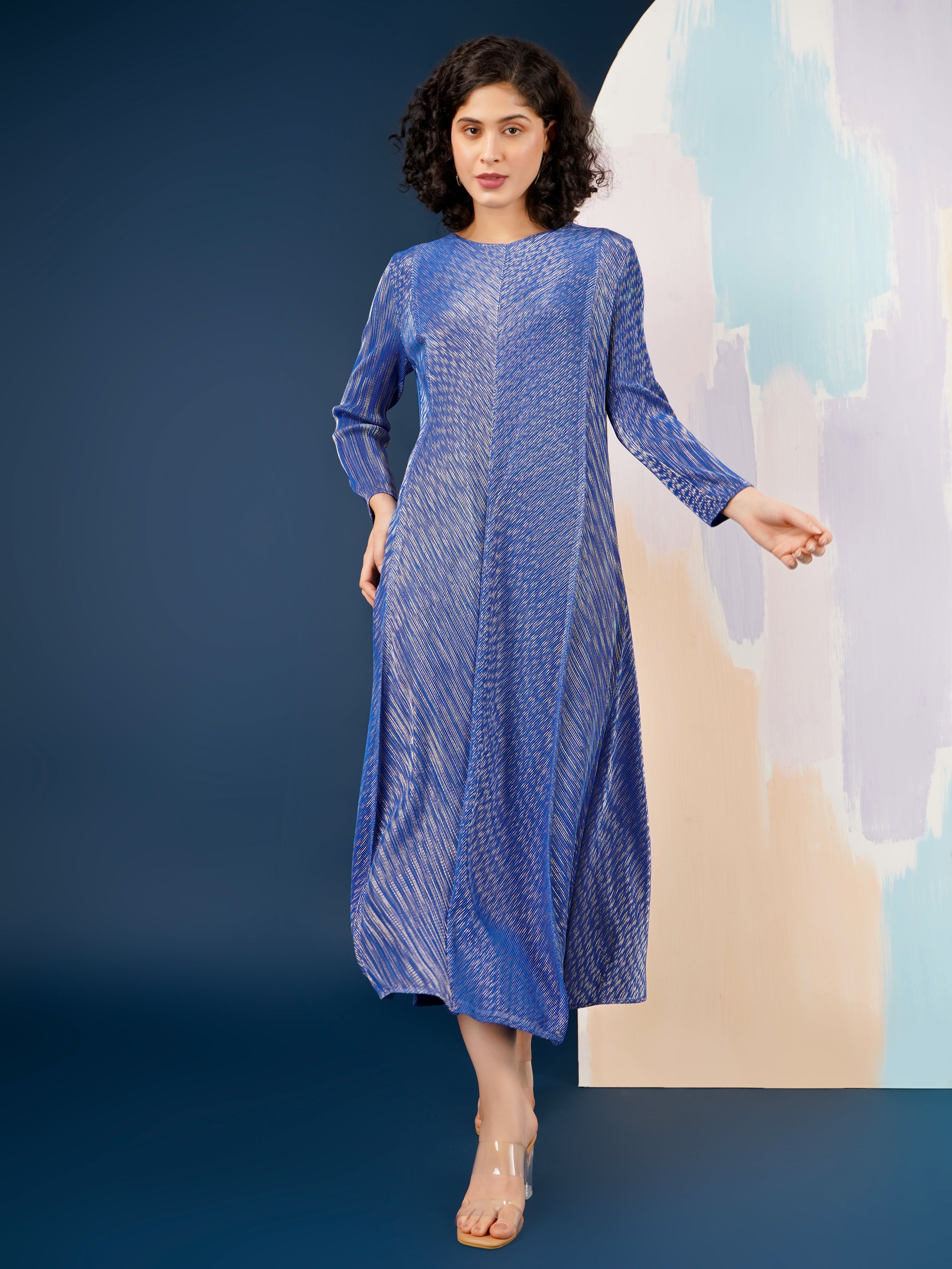 Harper Metallic Dress