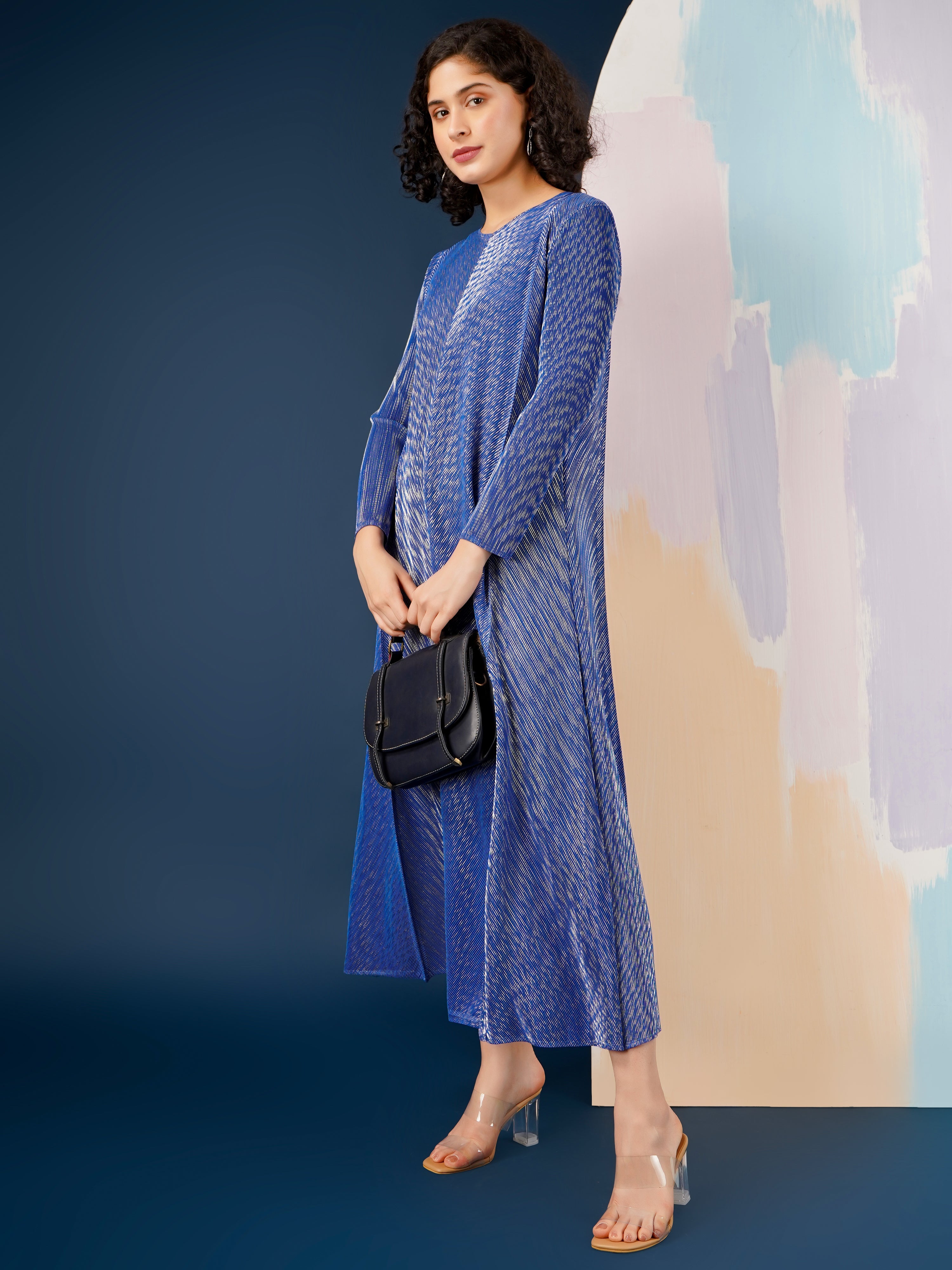 Harper Metallic Dress
