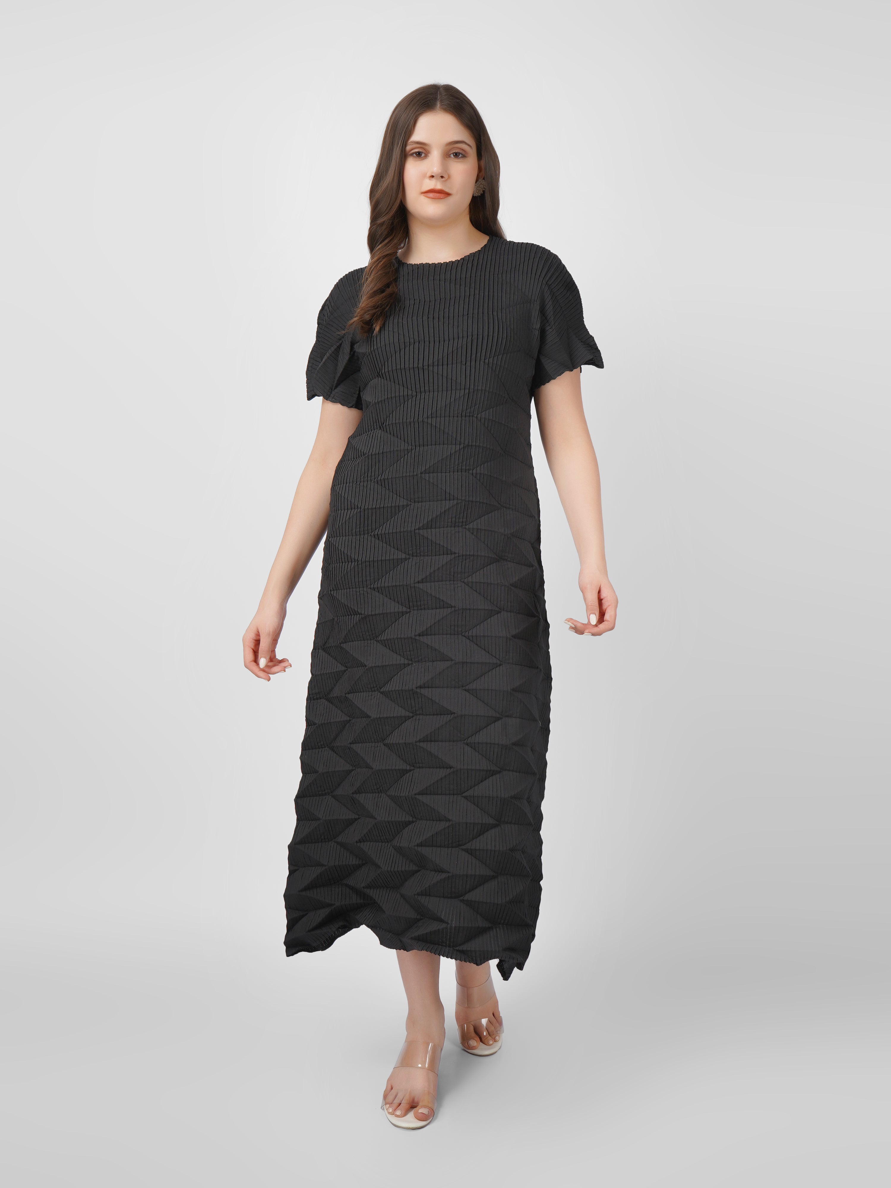 Lumina Pleated Dress