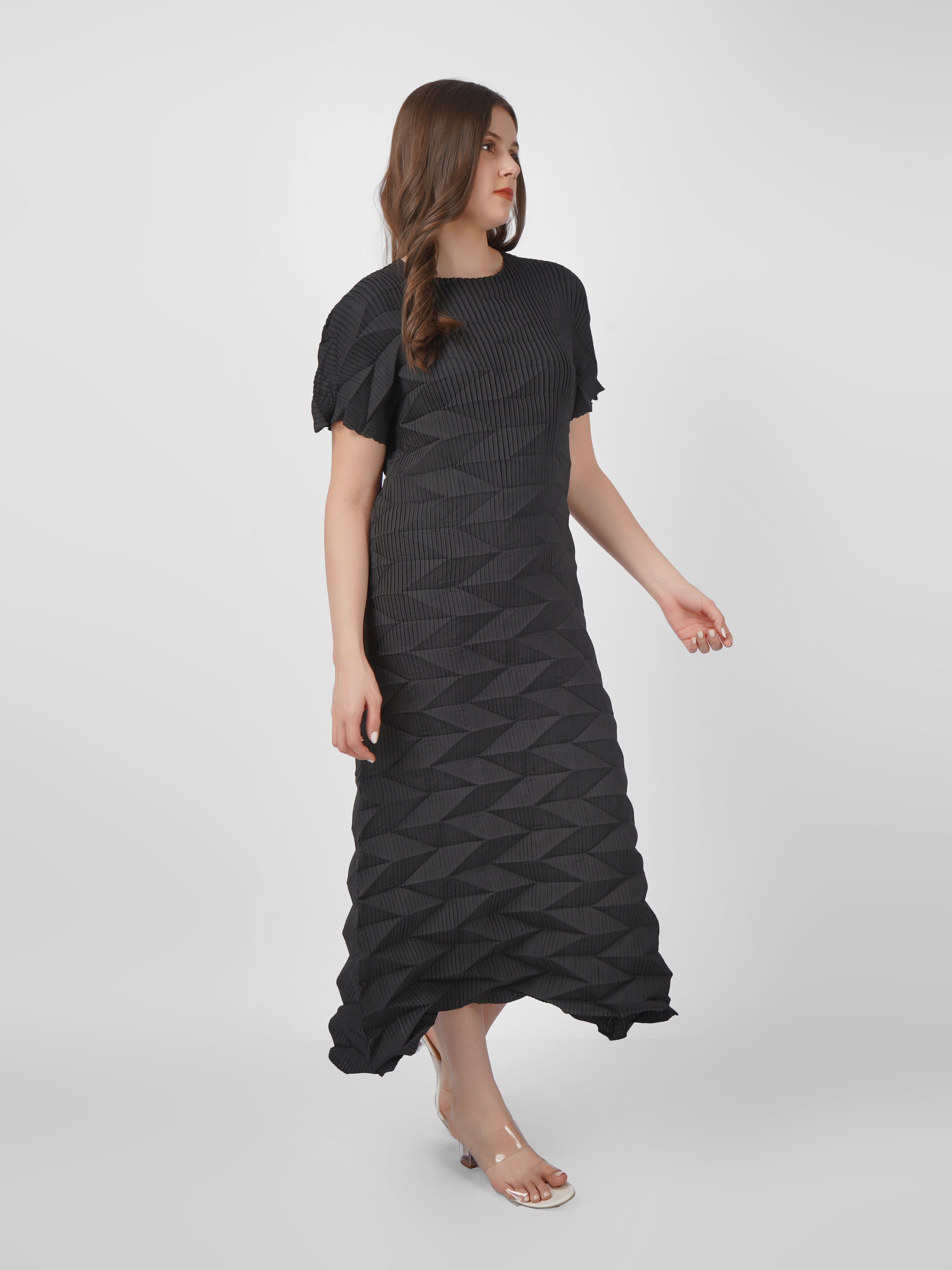 Lumina Pleated Dress