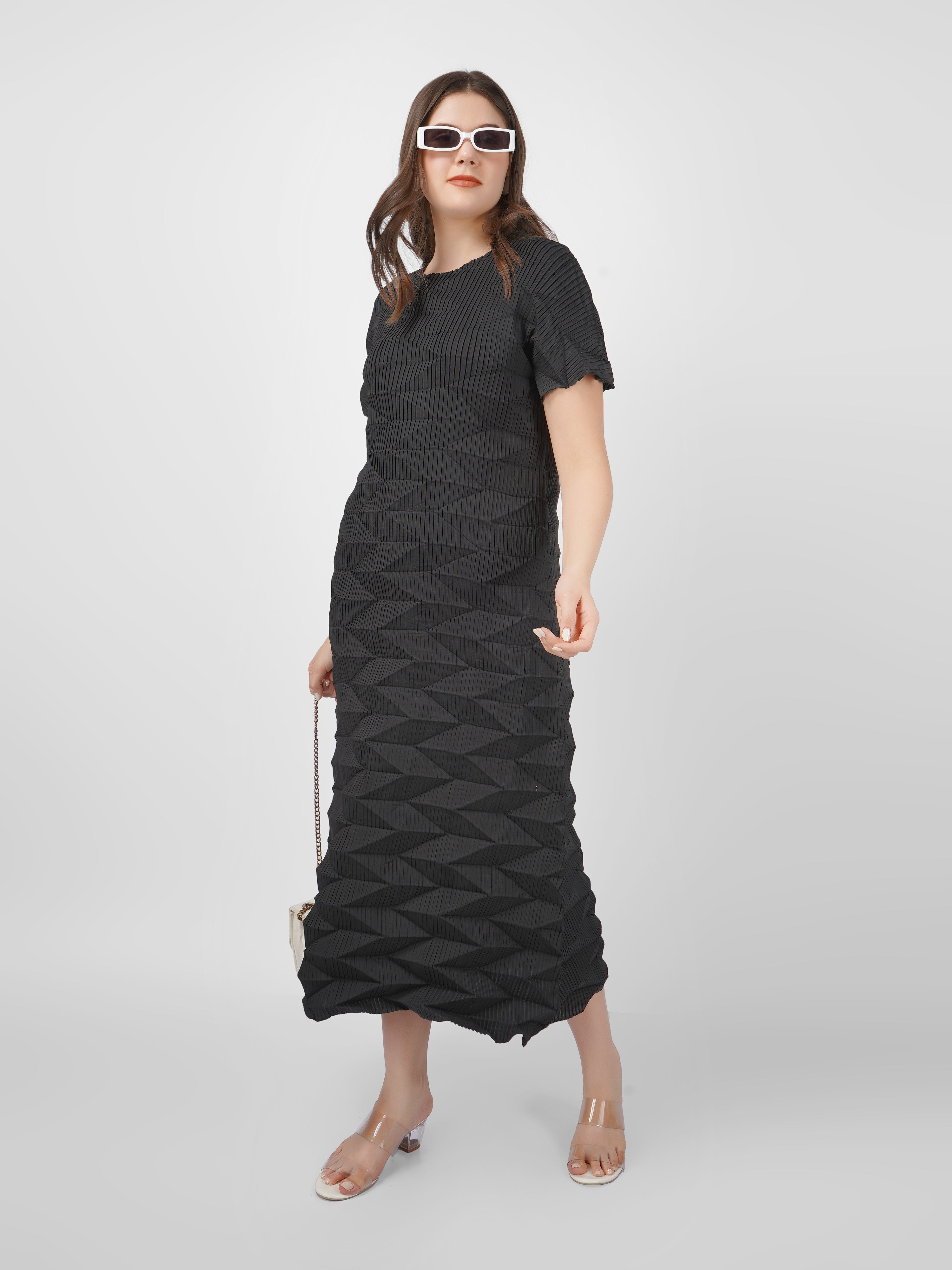 Lumina Pleated Dress