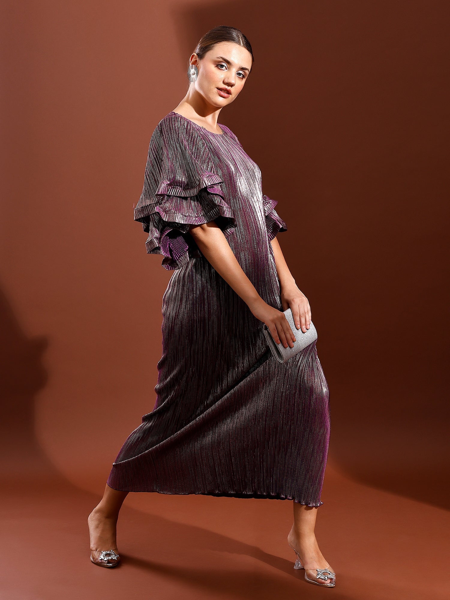 Stellar Metallic Dress