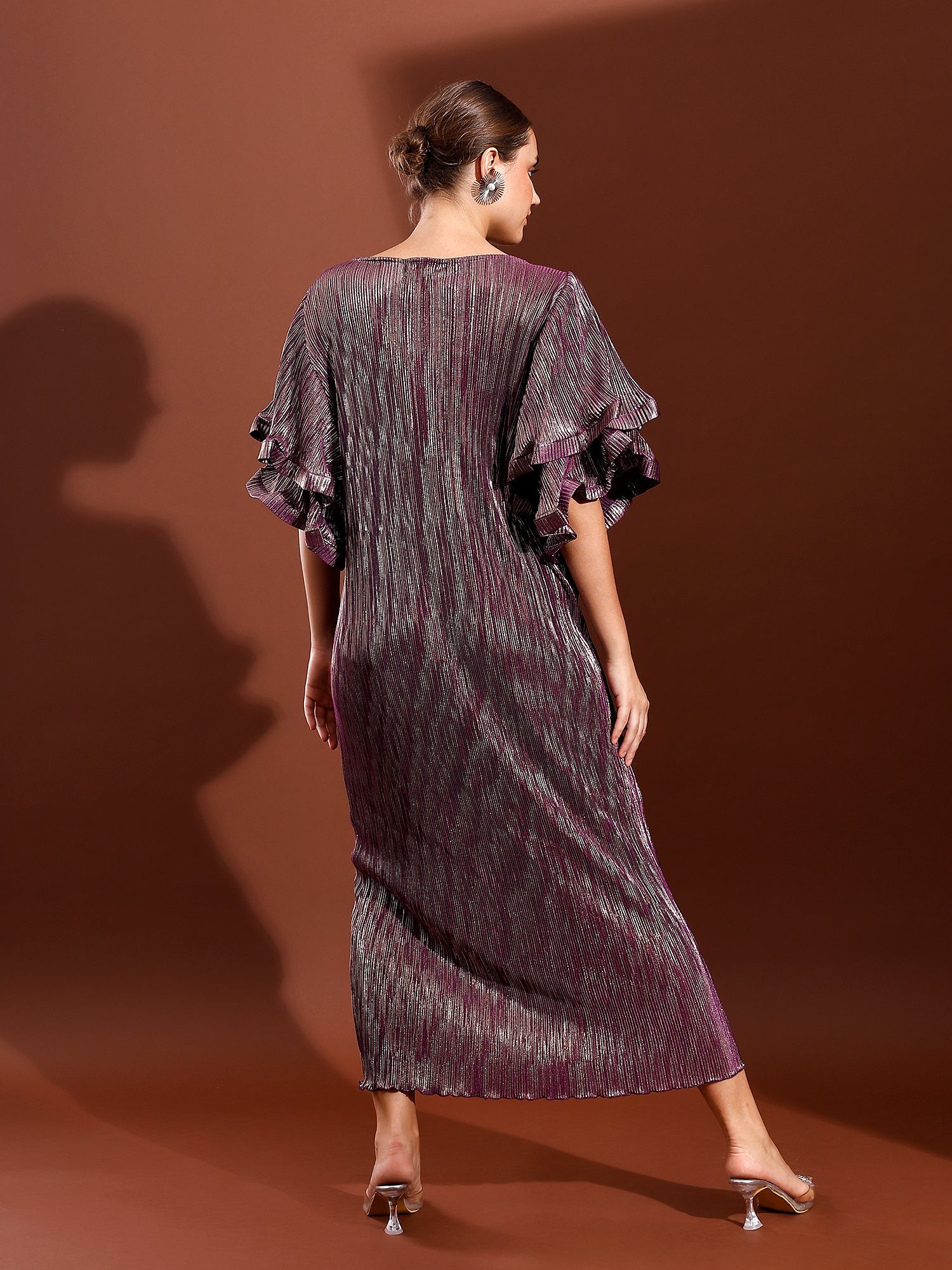 Stellar Metallic Dress
