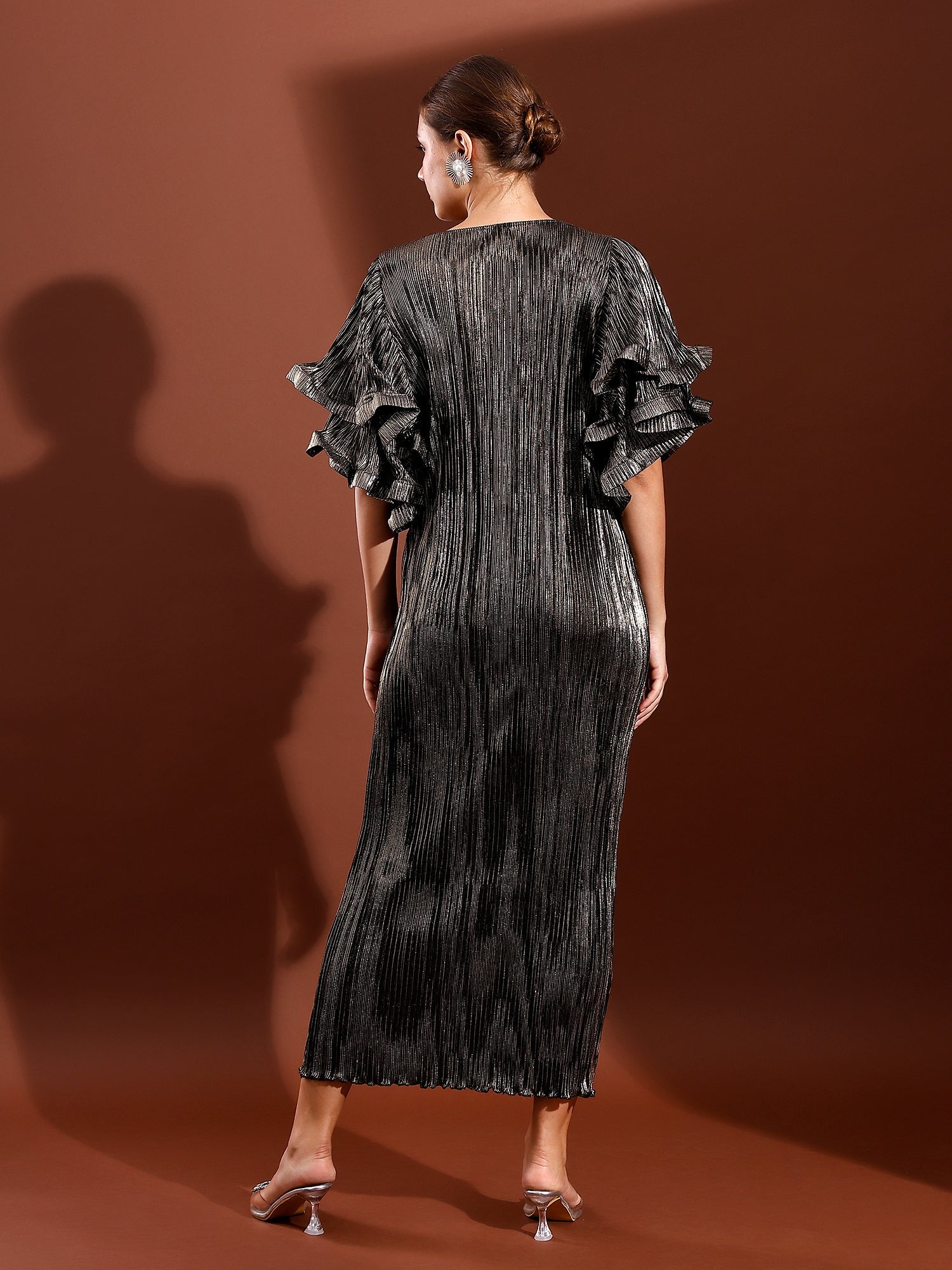 Stellar Metallic Dress