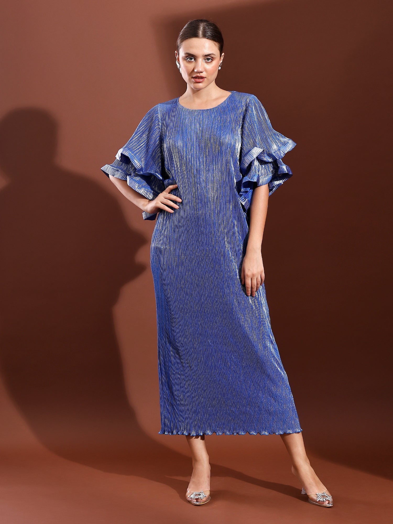 Stellar Metallic Dress