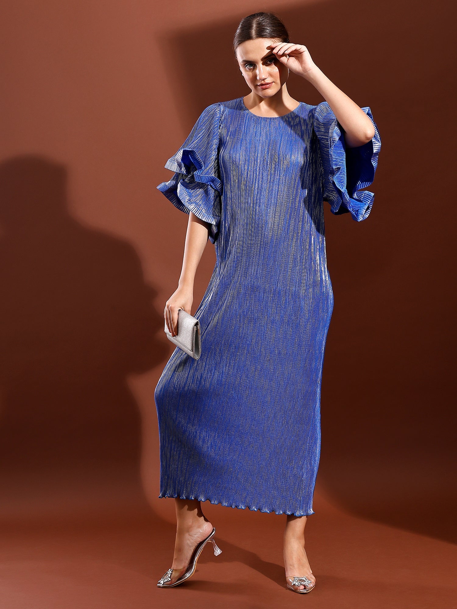 Stellar Metallic Dress