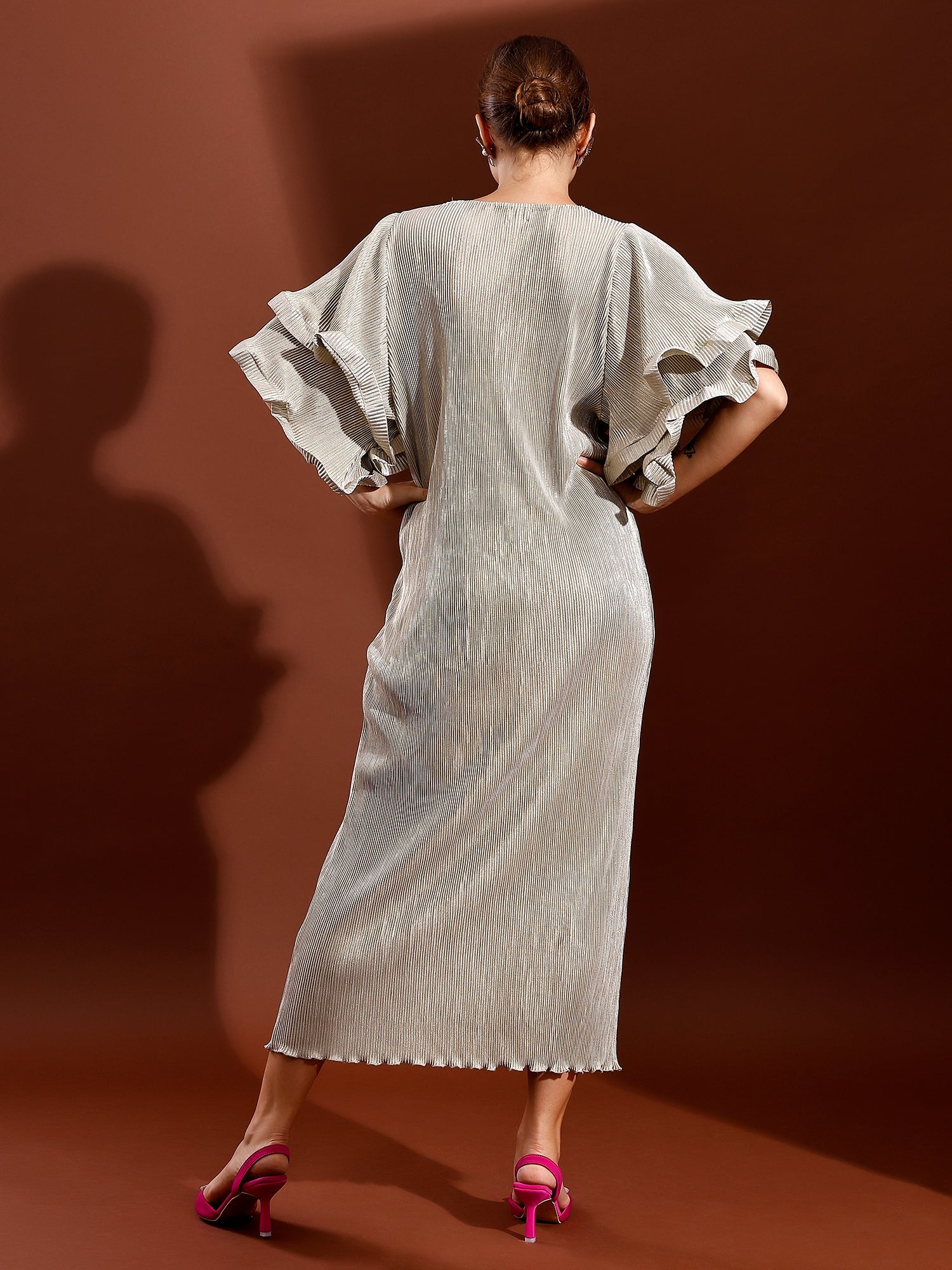 Stellar Metallic Dress