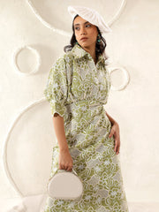 Crescent Cutwork Dress