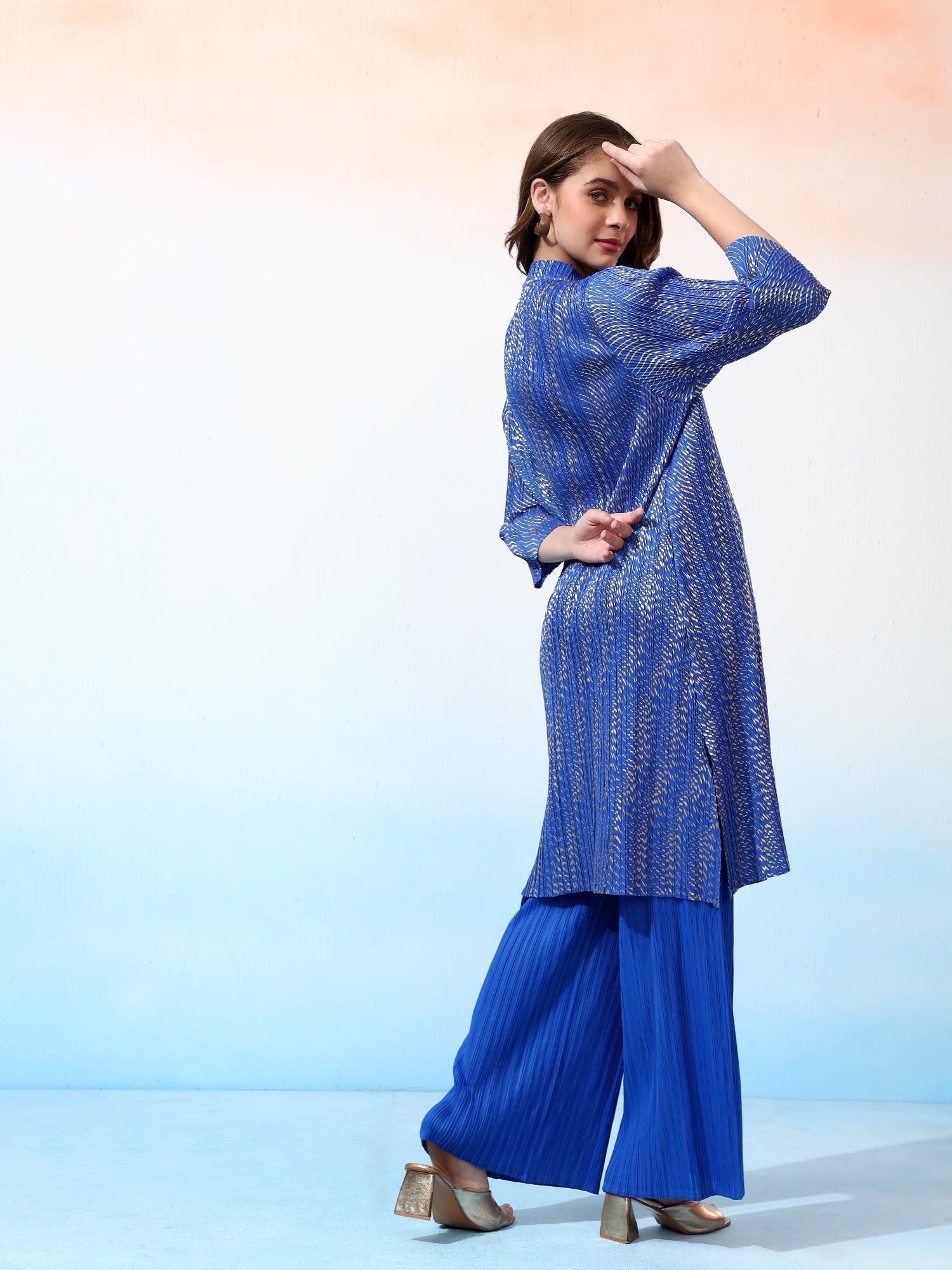 Starlight Metallic Co-ord Set