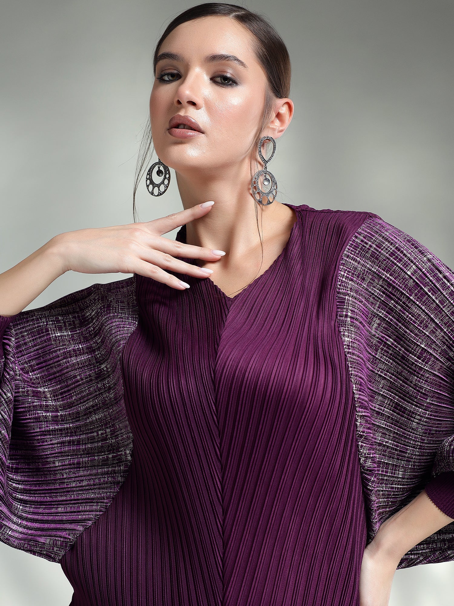 Doria Metallic Dress
