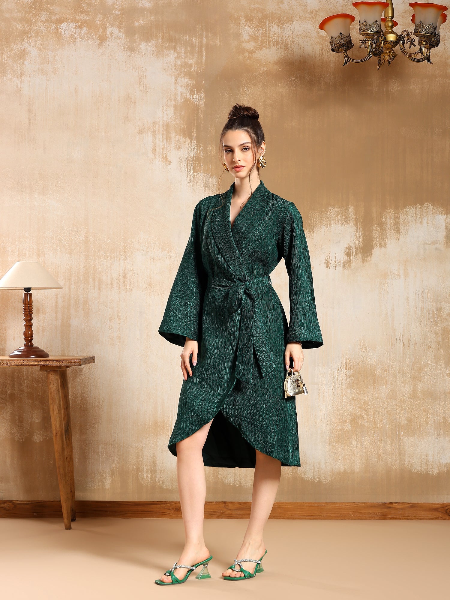 Celina Textured Dress