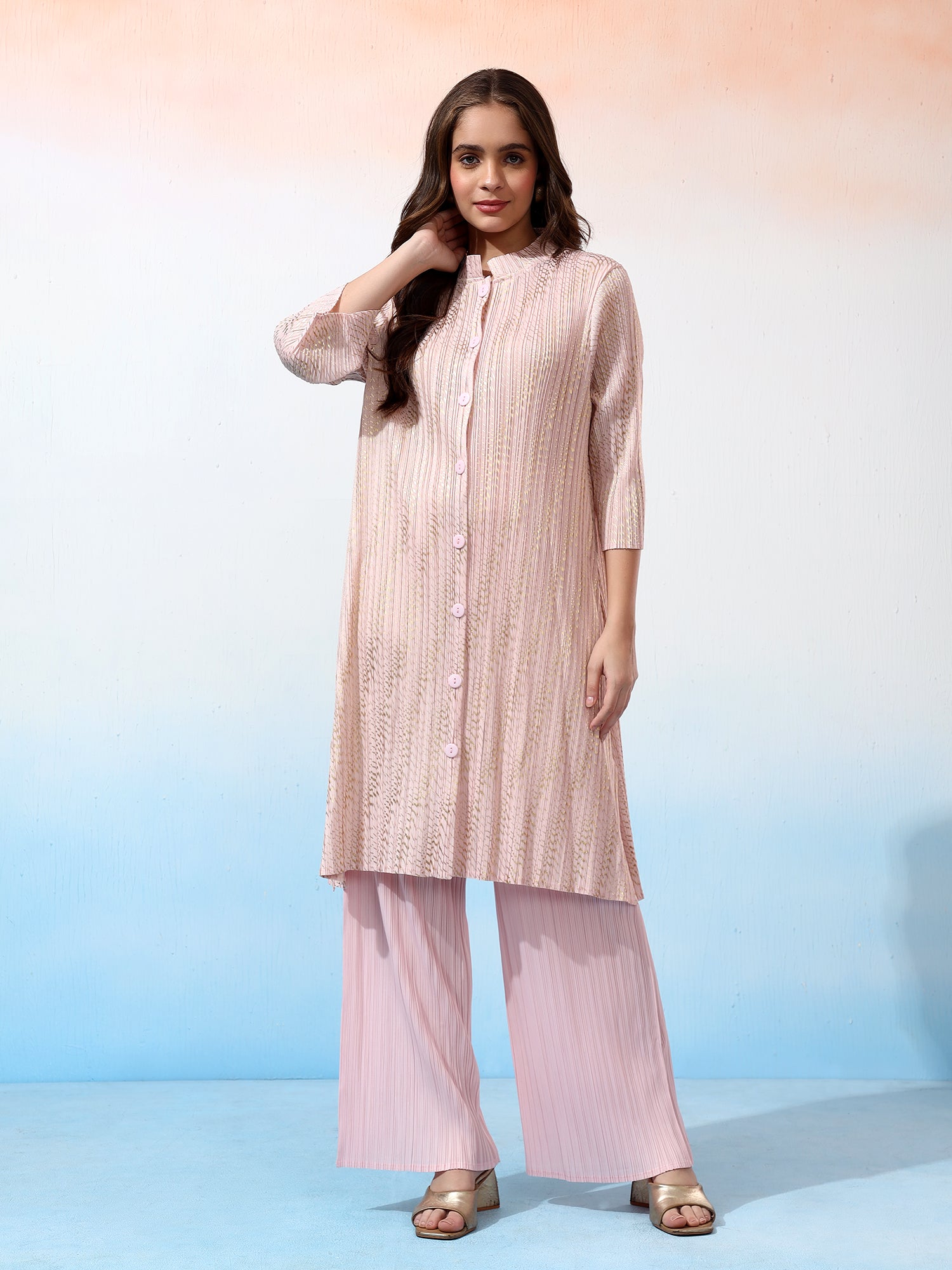 Starlight Metallic Co-ord Set