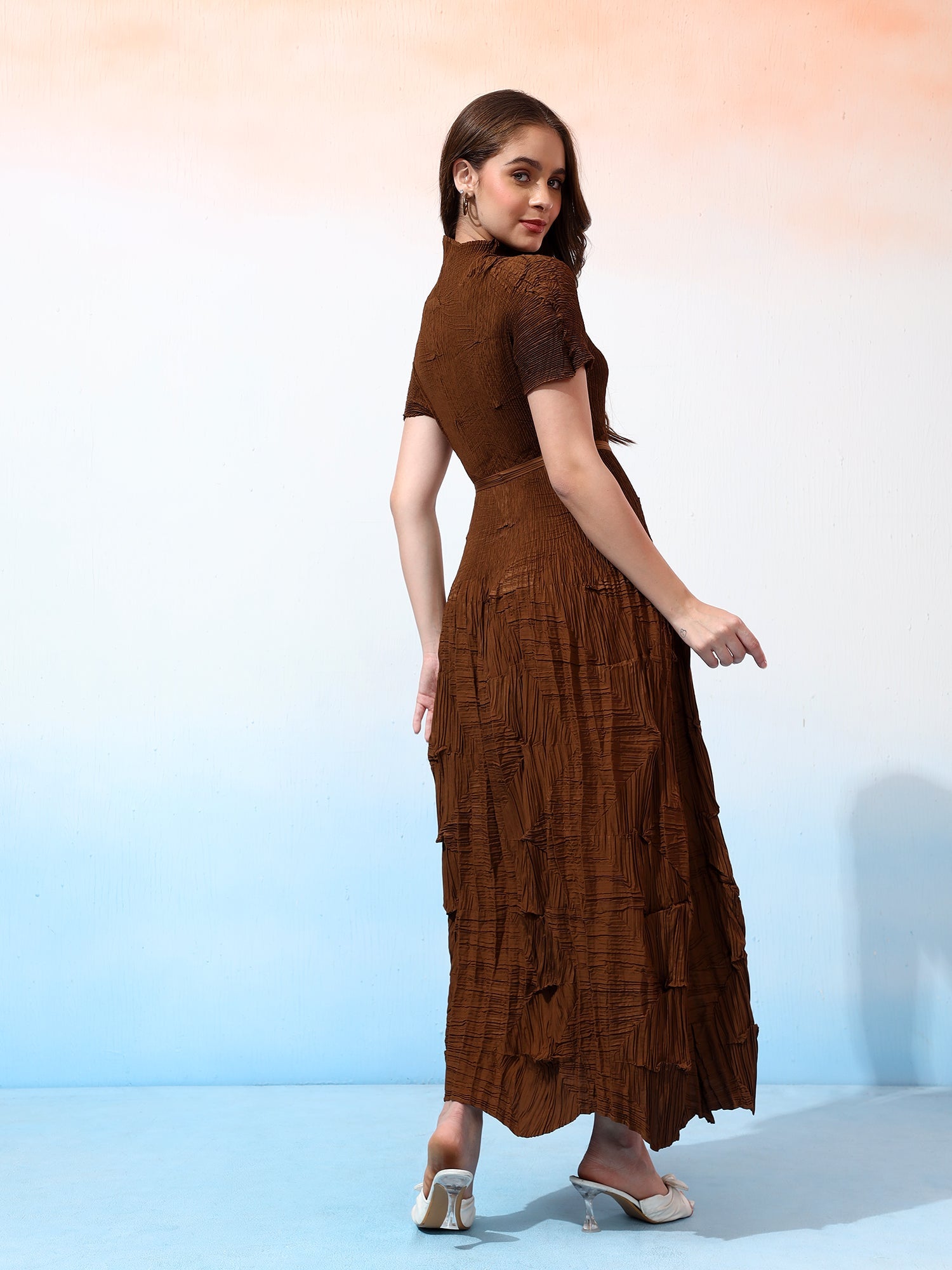 Ember Pleated Dress