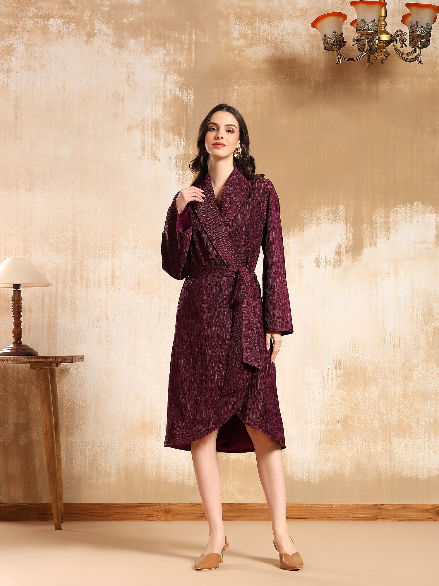 Celina Textured Dress