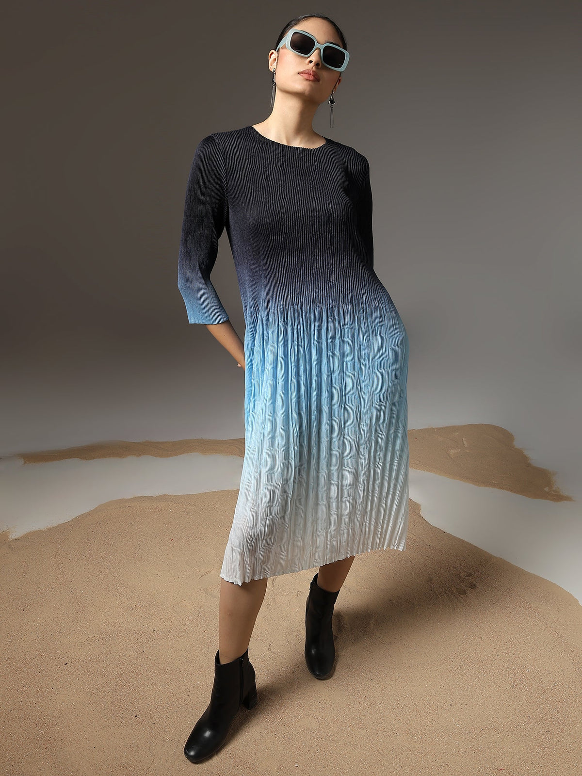 Midnight Ombre Dress