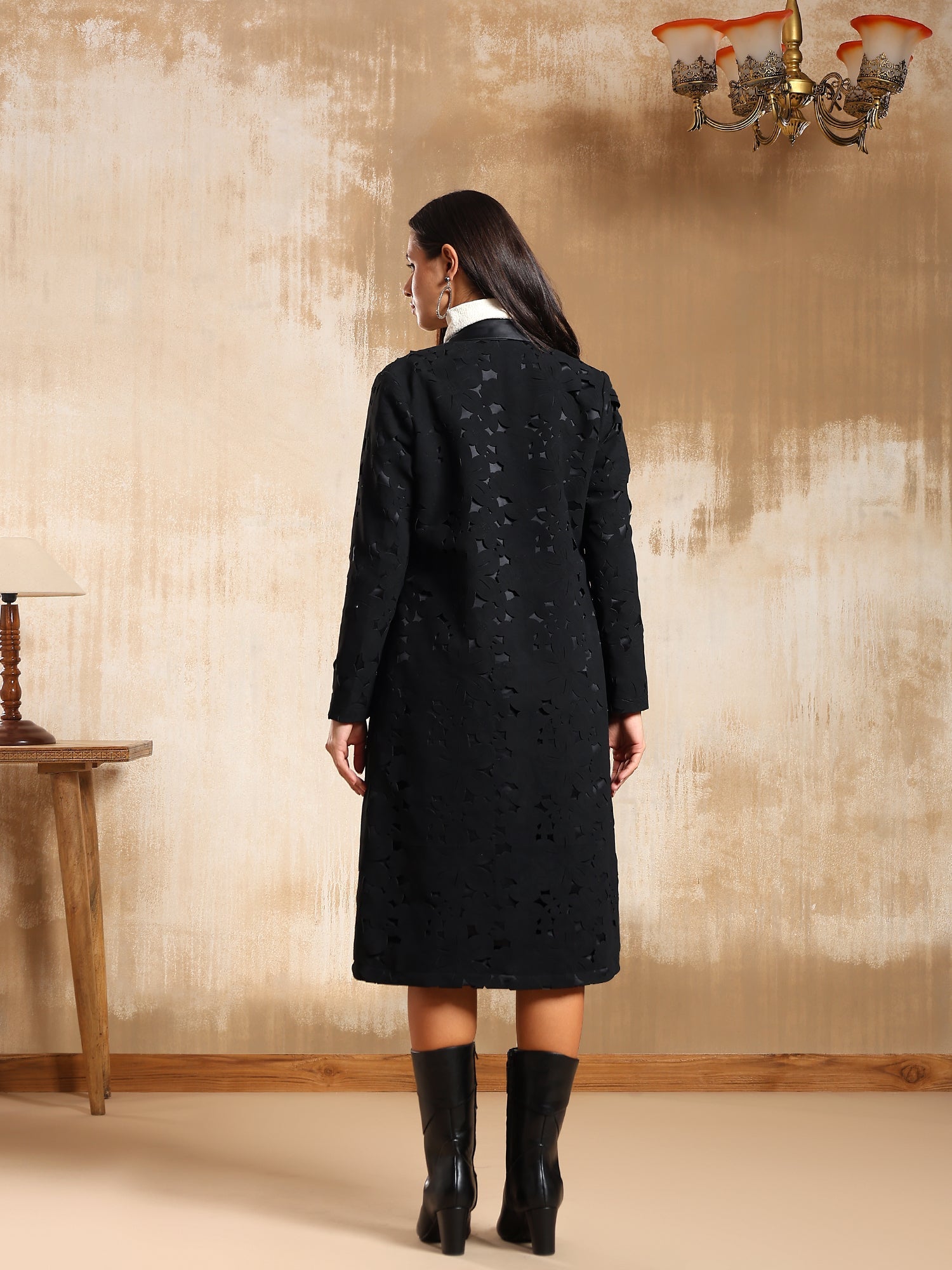 Elyor Suede Luxe Coat