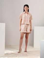 Blush Harmony – Cutwork Co-ord Set