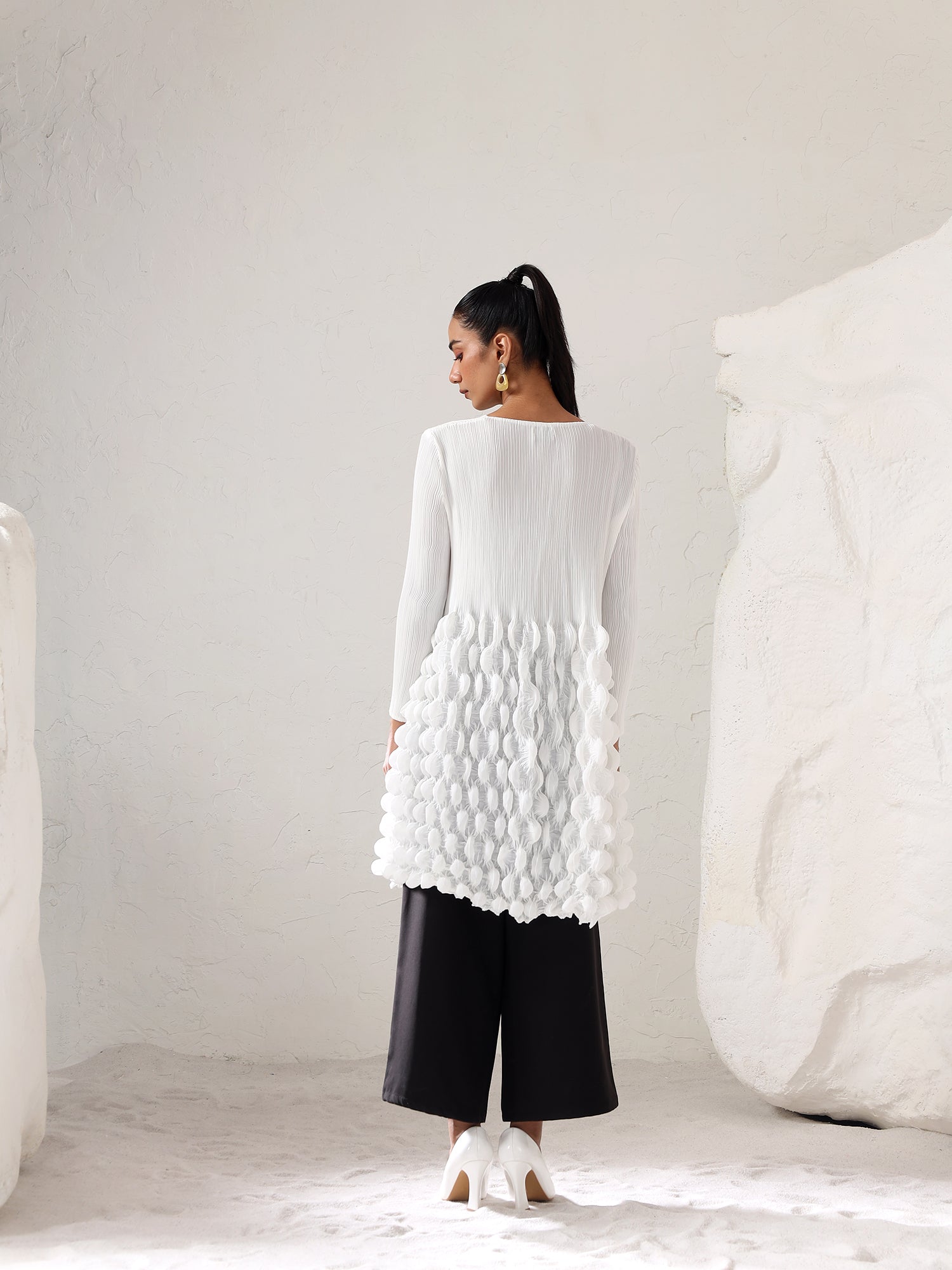 Zoriah Pleated Top