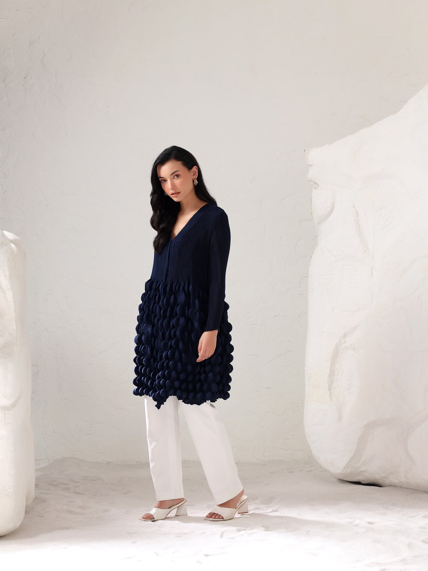 Zoriah Pleated Top
