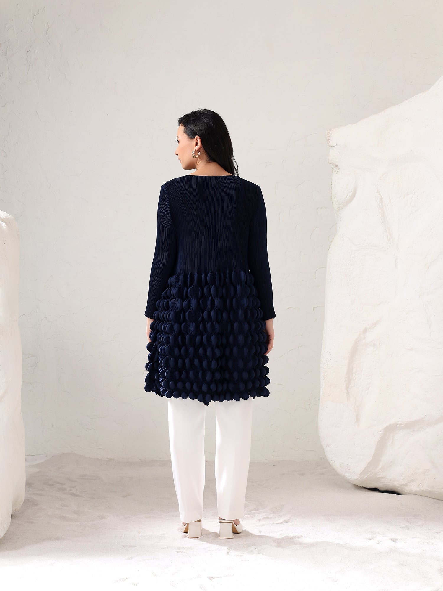 Zoriah Pleated Top