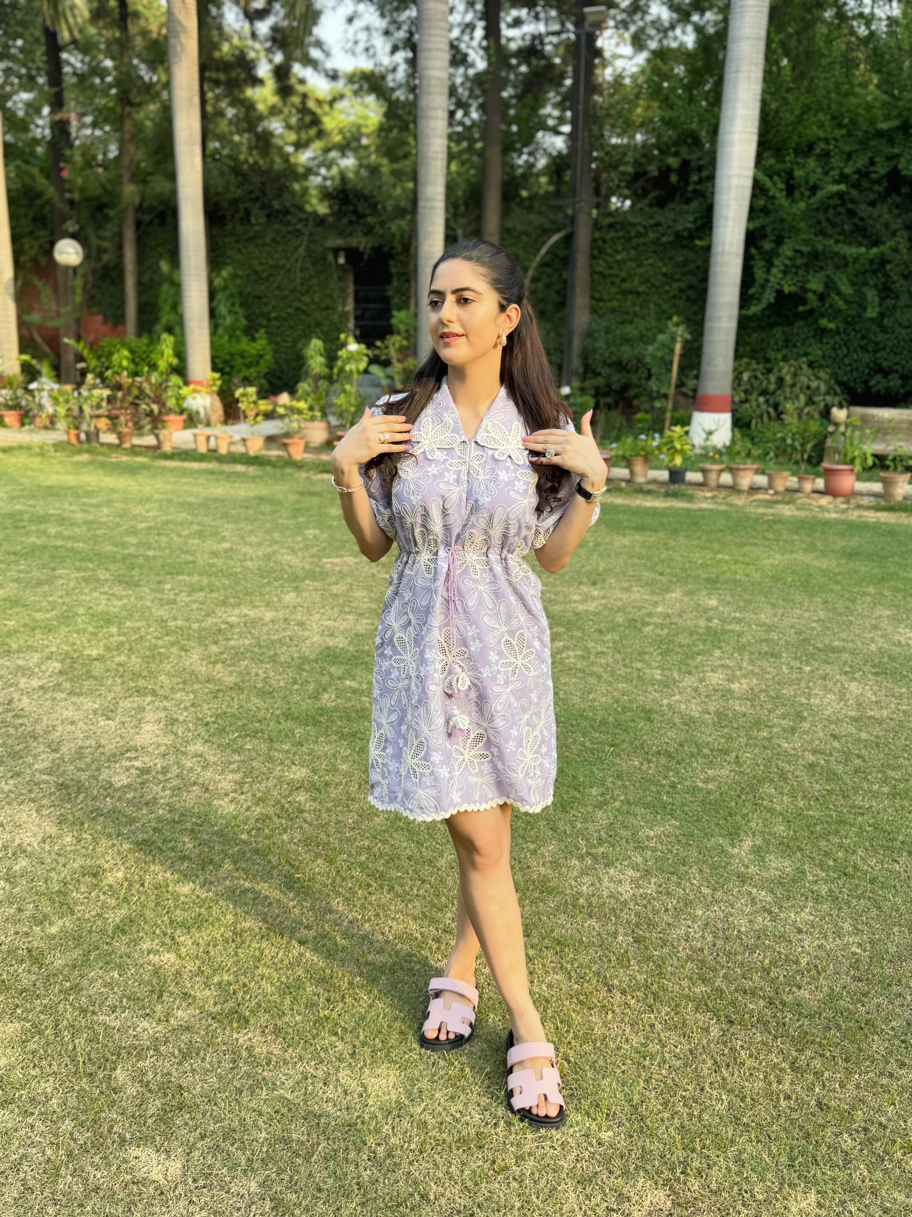 Lilac Bloom Dress