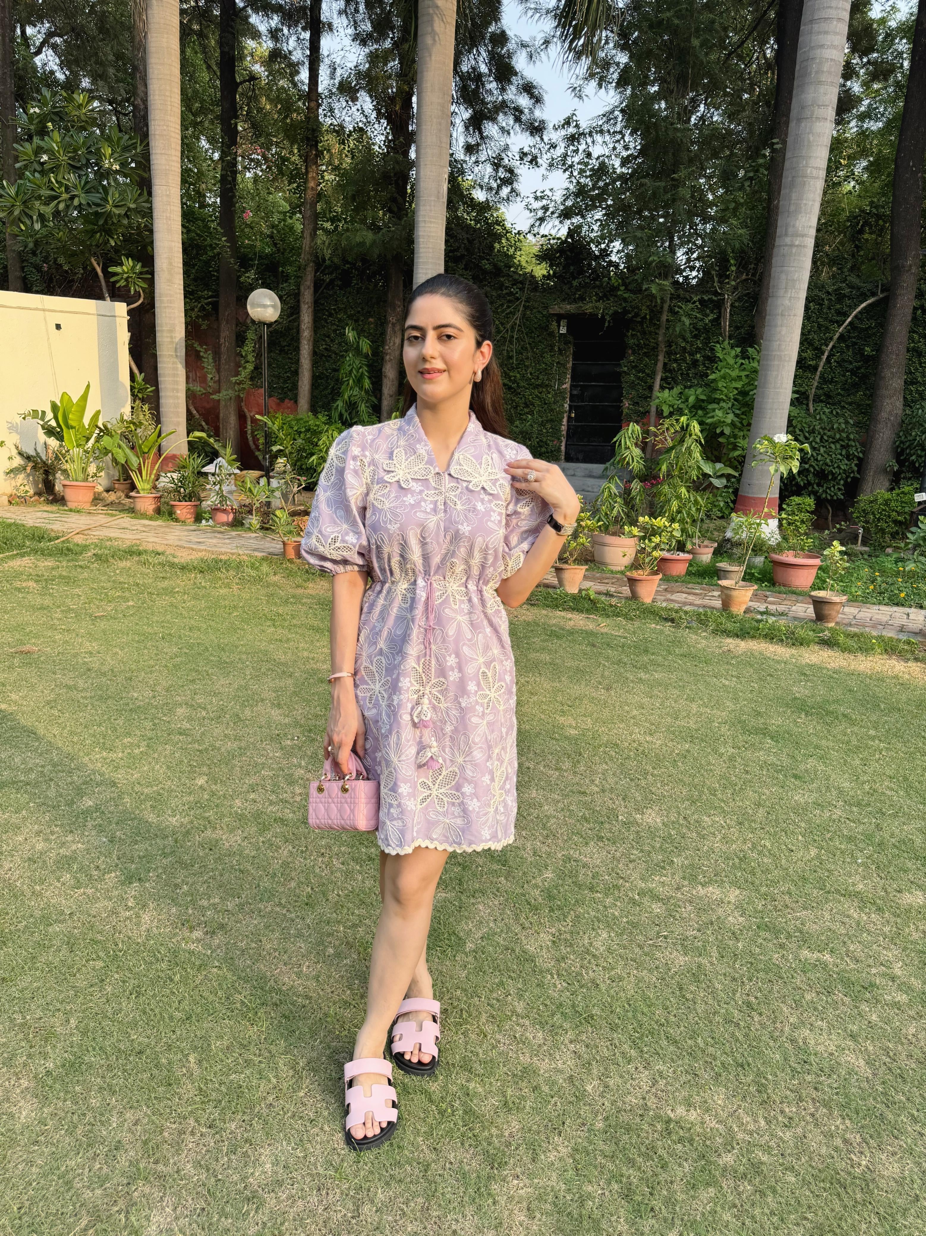 Lilac Bloom Dress